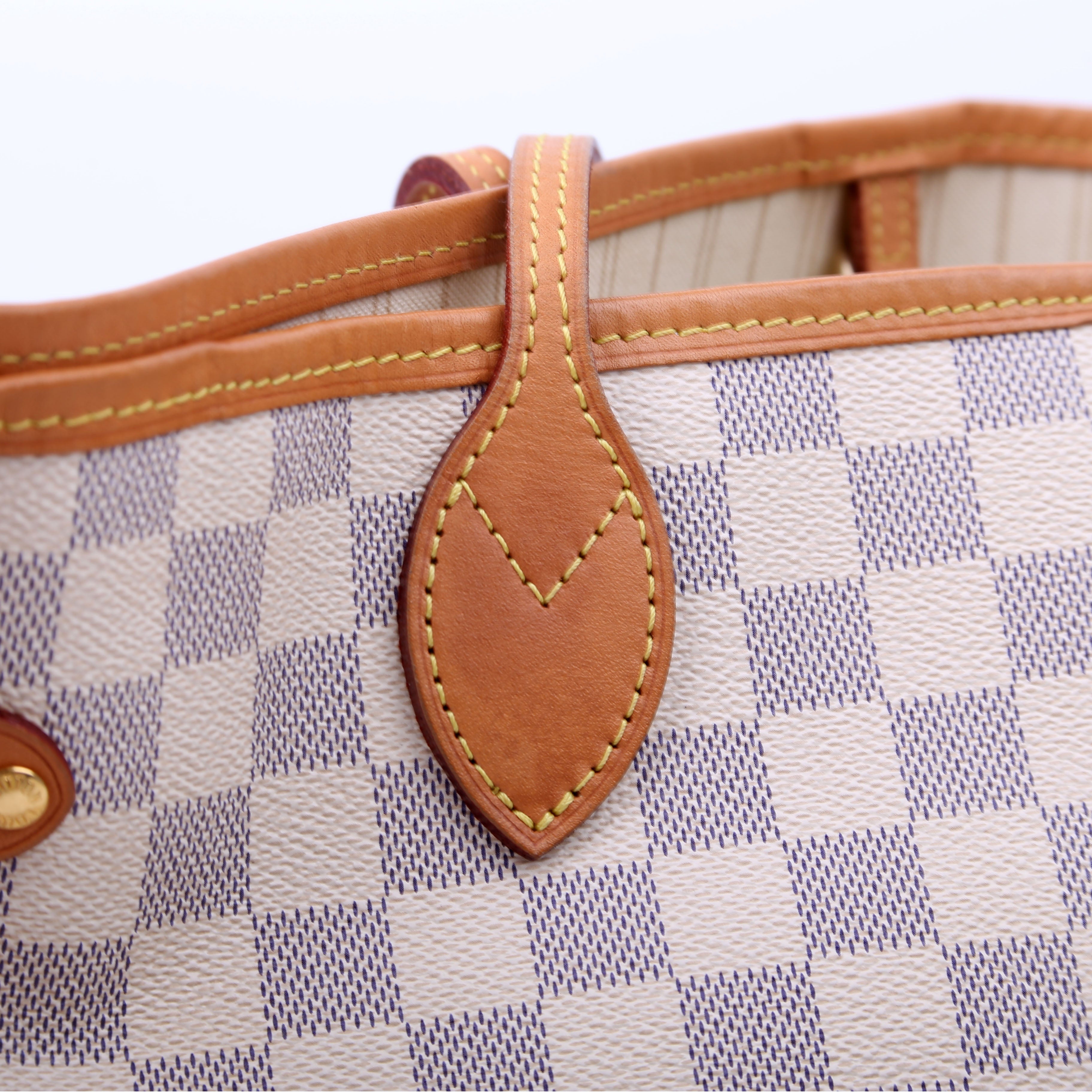 Neverfull with Wallet MM Damier Azur