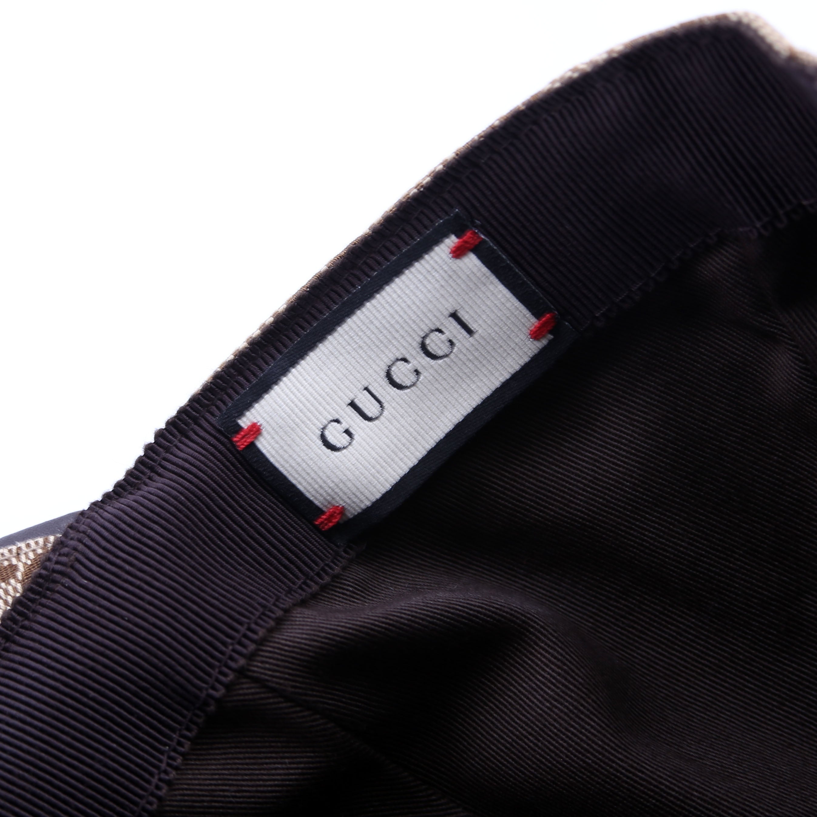 Gucci 200035 GG Canvas Web Hat Size Small