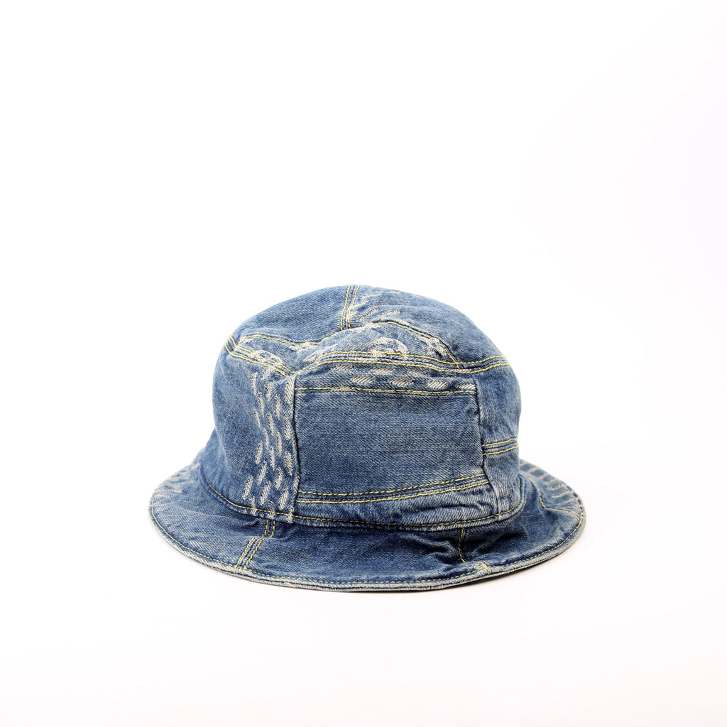 X Nigo Giant Damier Waves Bucket Size Medium