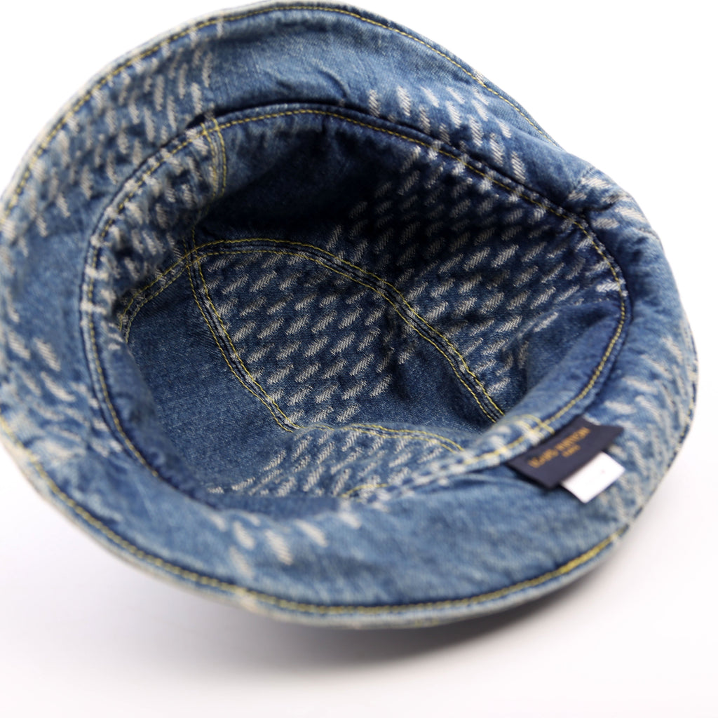 X Nigo Giant Damier Waves Bucket Size Medium