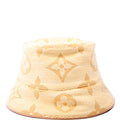 Beachview Bucket Hat Raffia/Calfskin Size Large