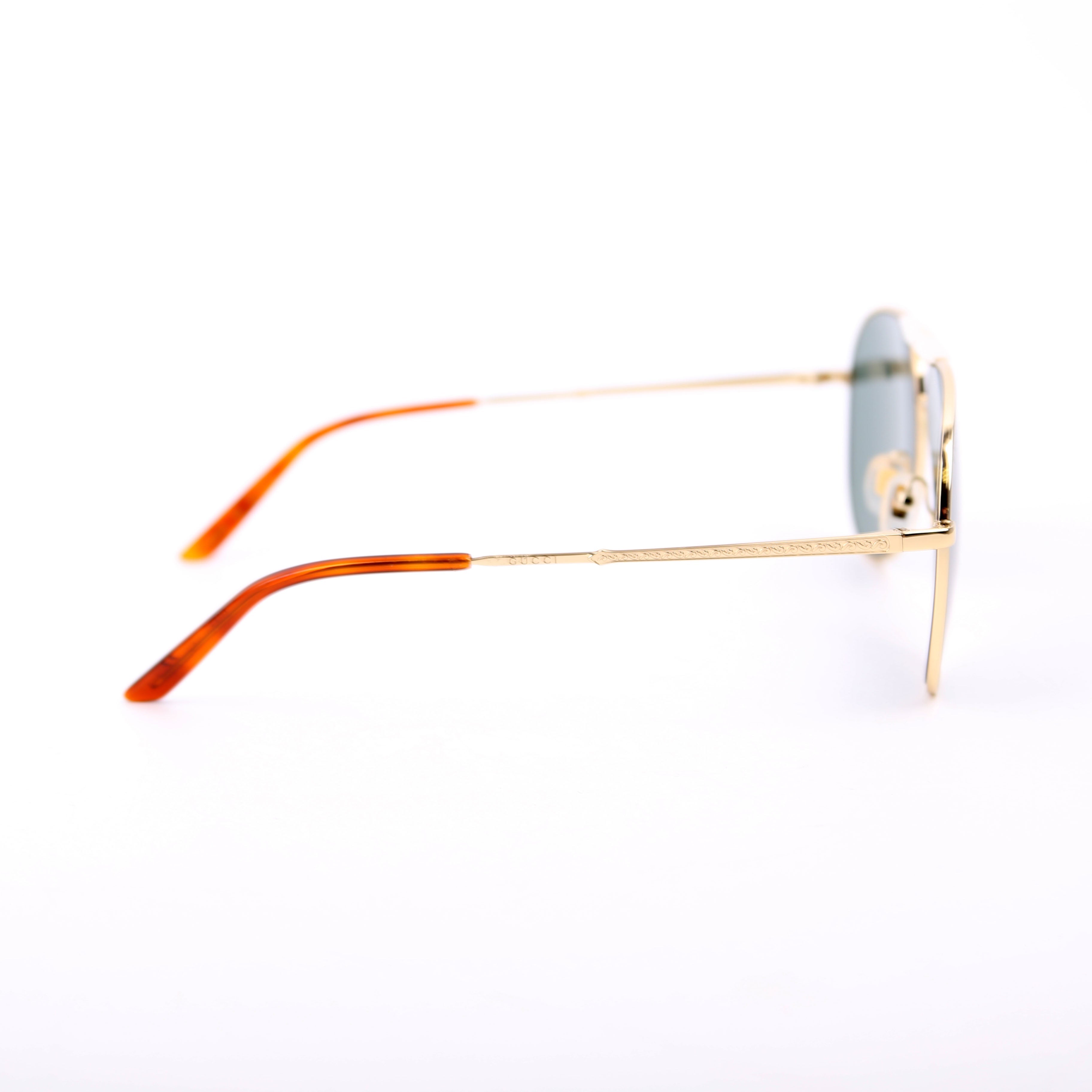 GG0242S Aviator Sunglasses Gold