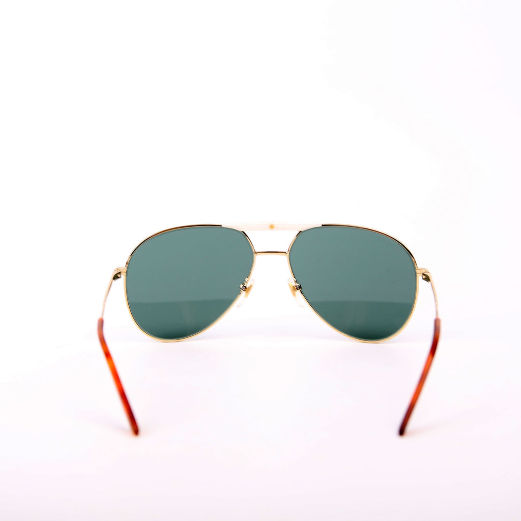 GG0242S Aviator Sunglasses Gold