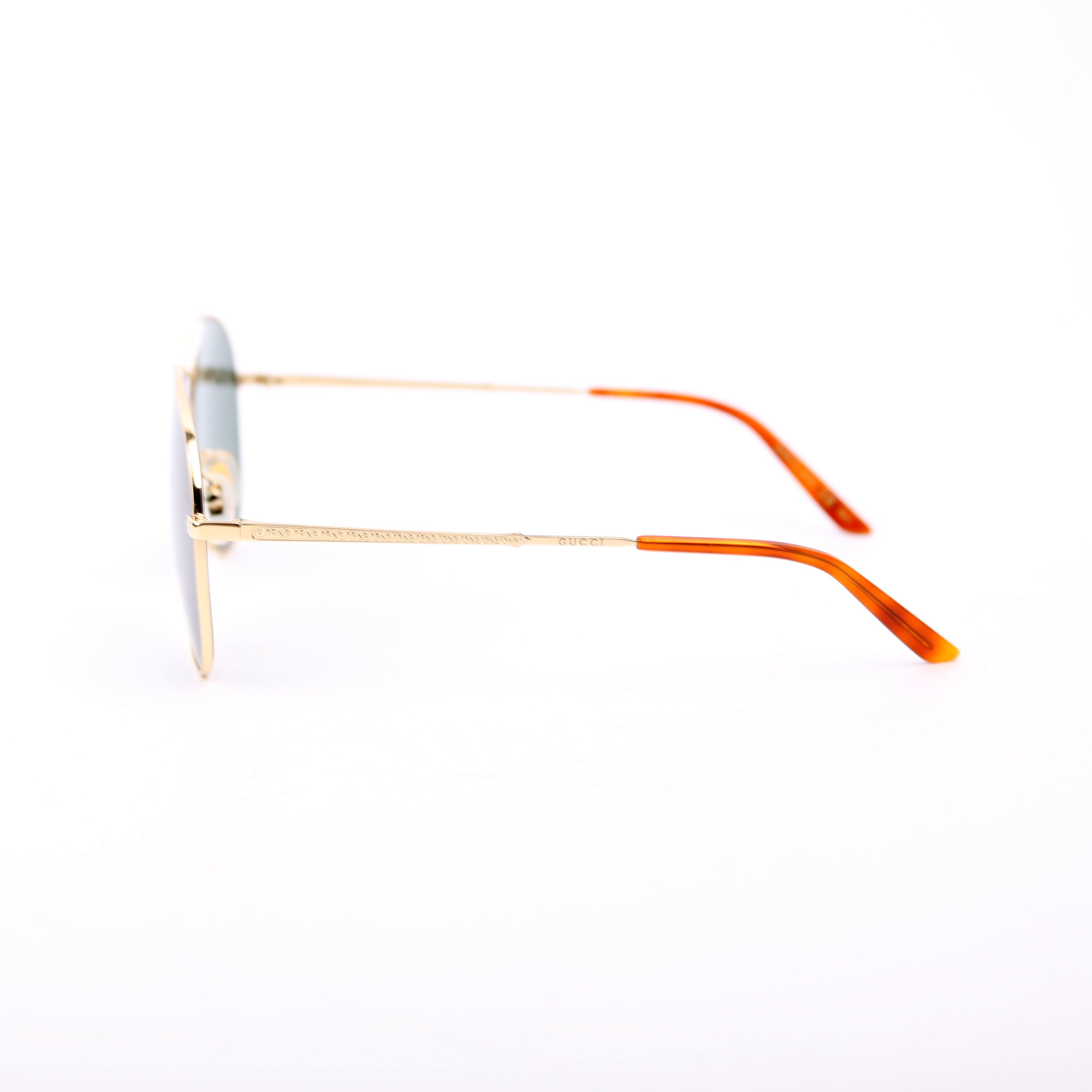 GG0242S Aviator Sunglasses Gold