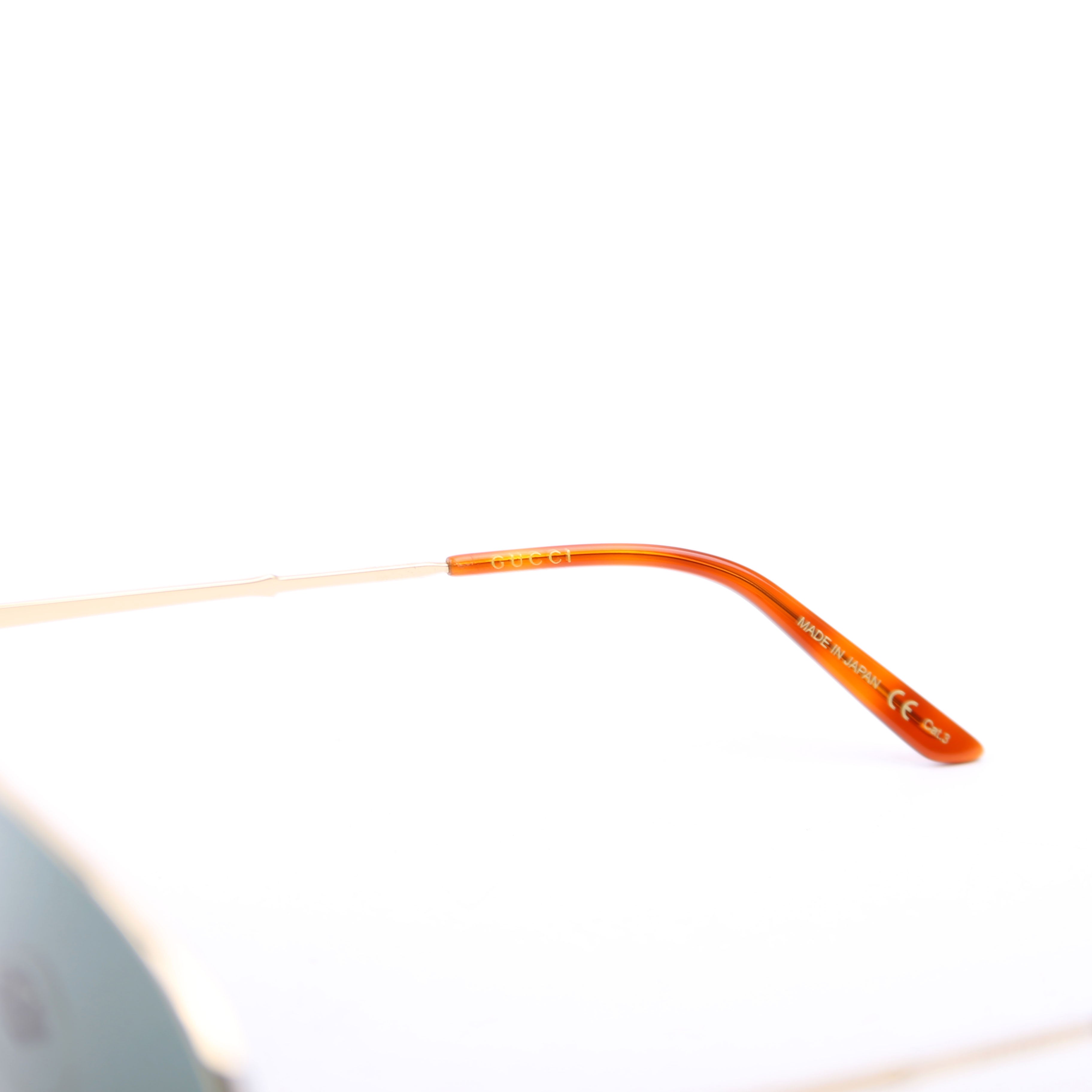 GG0242S Aviator Sunglasses Gold