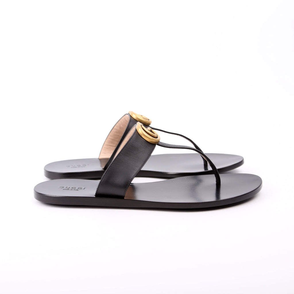 Marmont T-Strap Sandals Size 39 Black