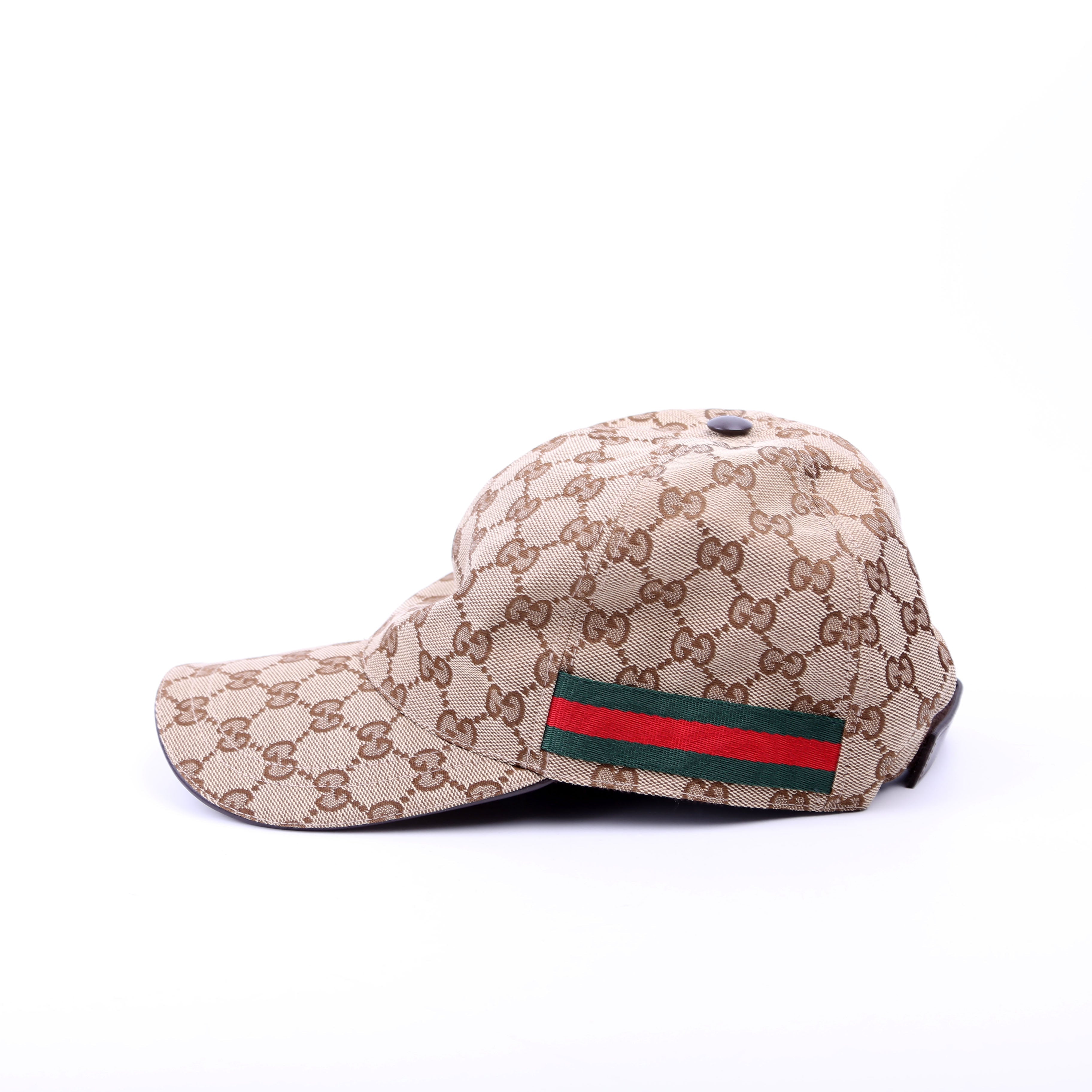 200035 GG Canvas Web Hat Size Large