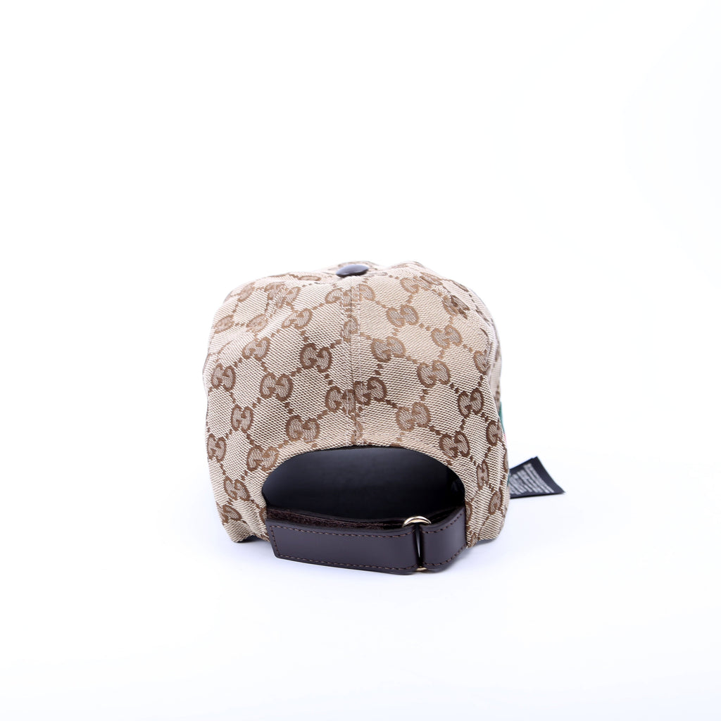 200035 GG Canvas Web Hat Size Large