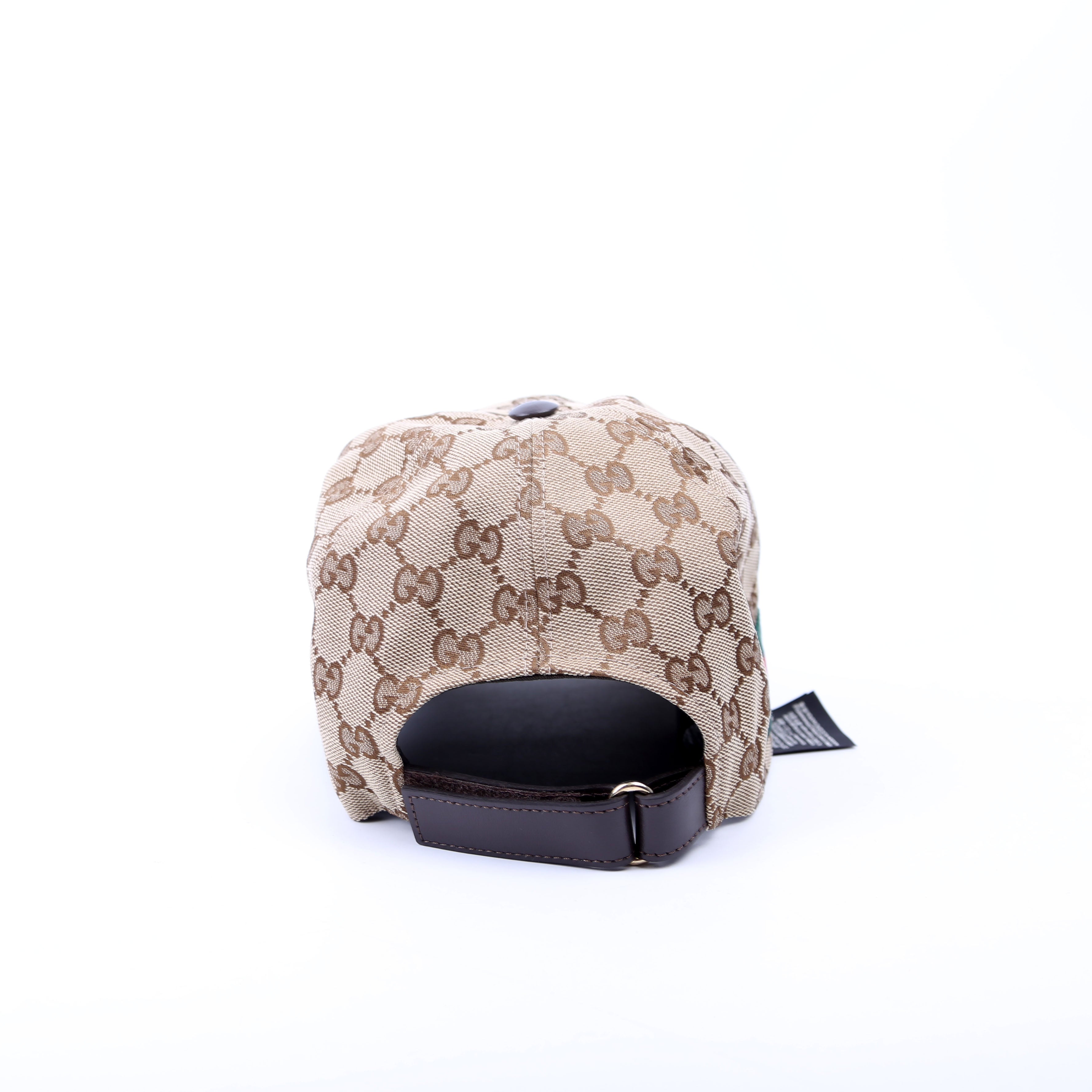 200035 GG Canvas Web Hat Size Large