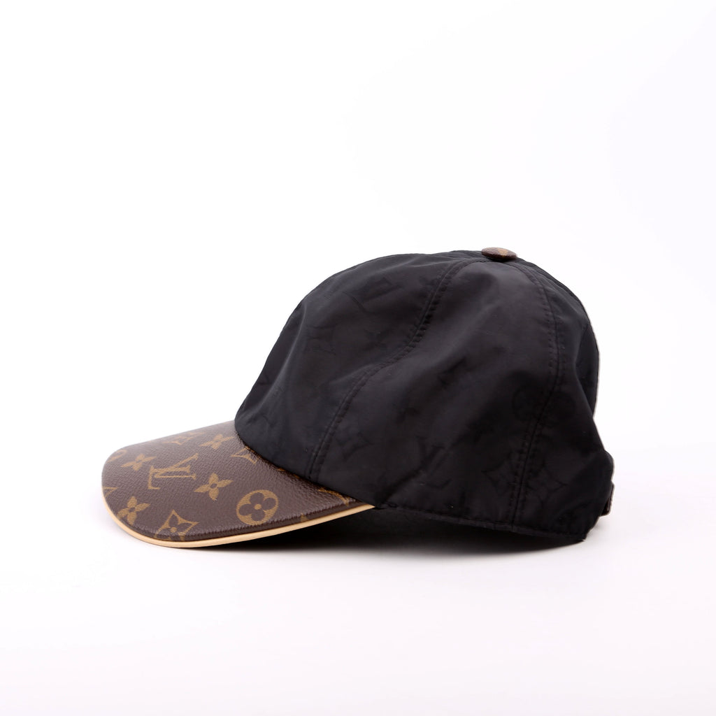 LV Get Ready Cap Nylon/Monogram Size Medium Black