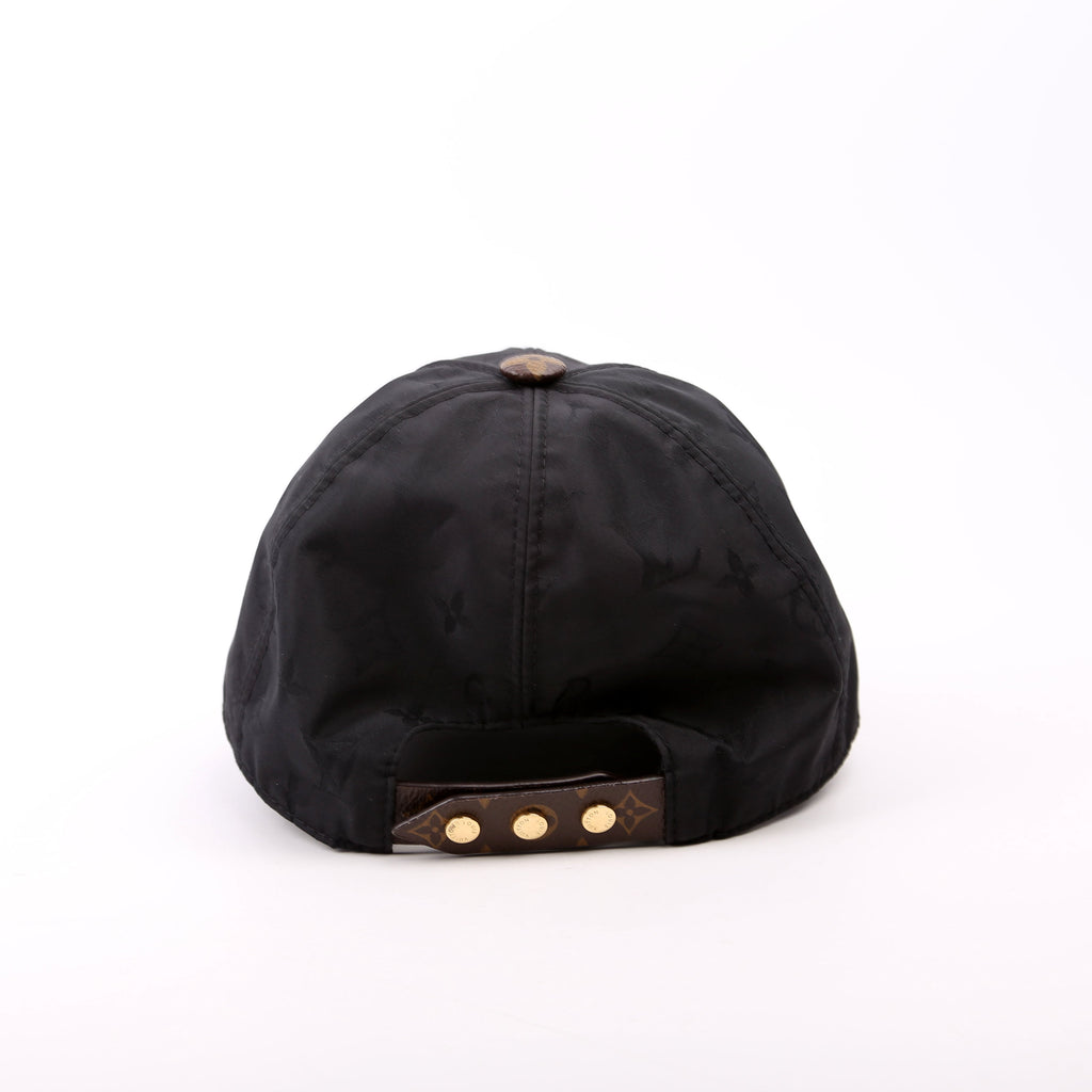 LV Get Ready Cap Nylon/Monogram Size Medium Black
