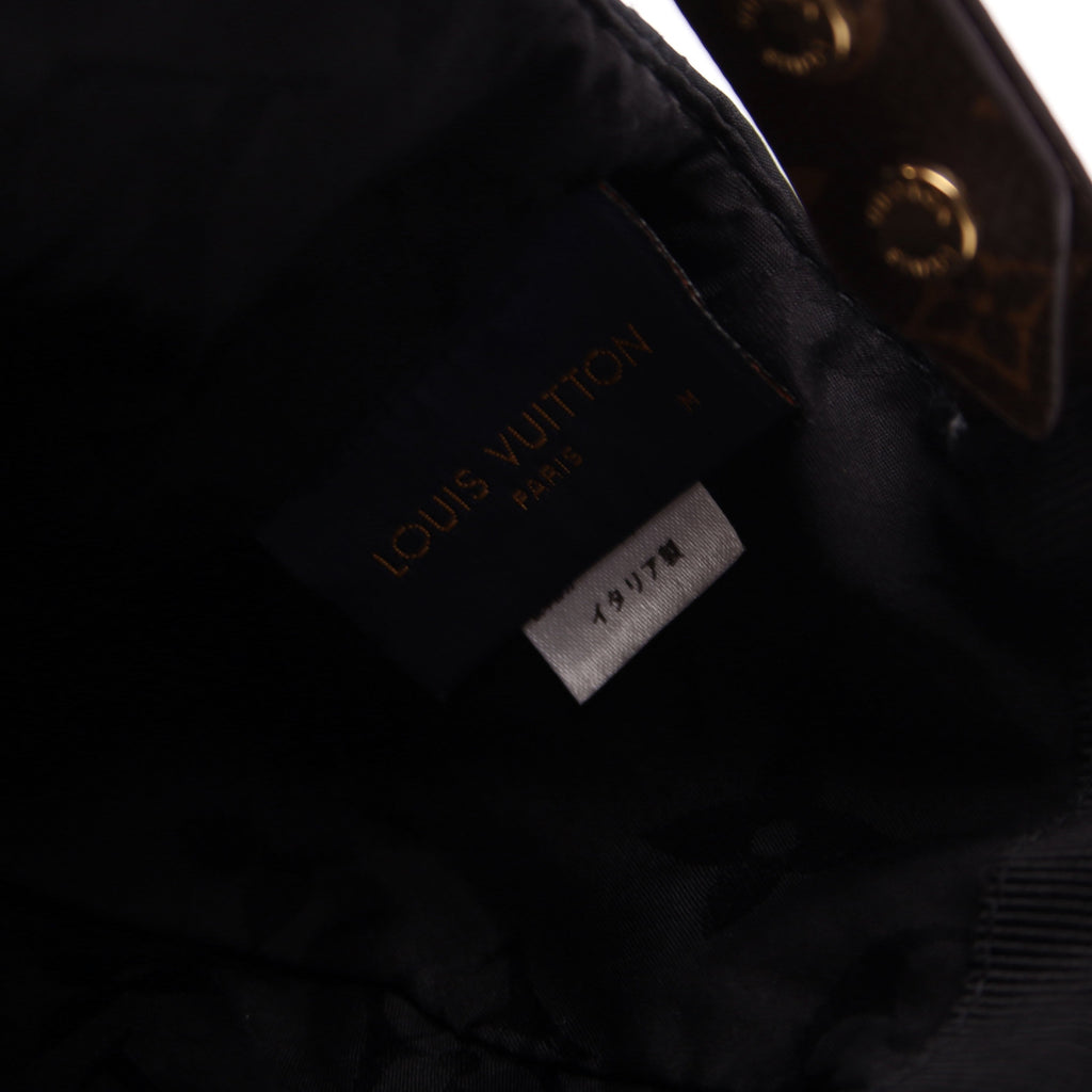 LV Get Ready Cap Nylon/Monogram Size Medium Black