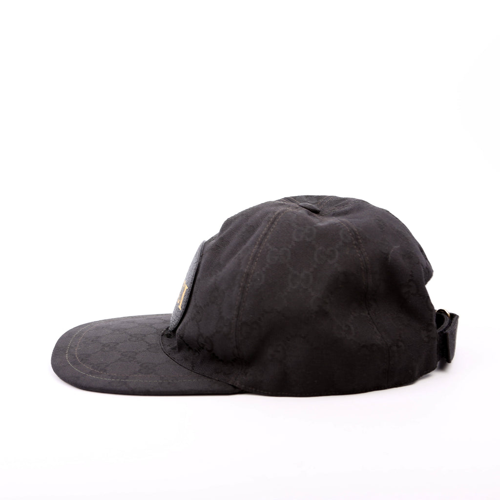 GG Canvas Off The Grid Logo Baseball Cap Size Large Black