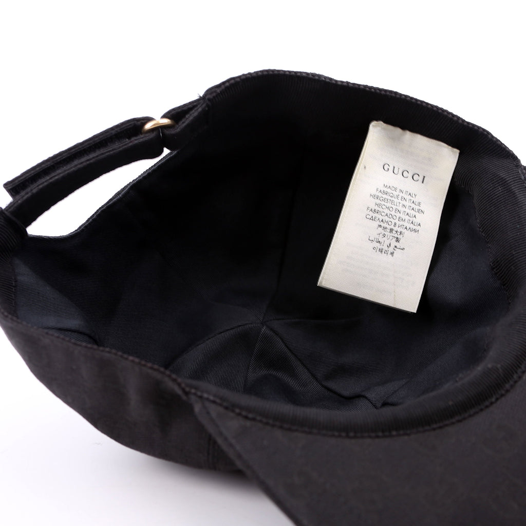 GG Canvas Off The Grid Logo Baseball Cap Size Large Black