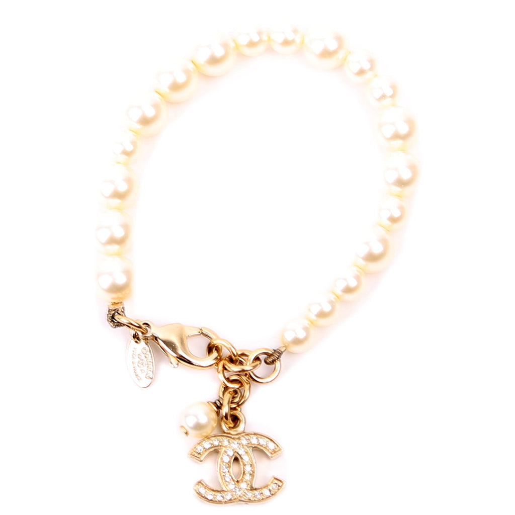 CC Pearl Crystal Bracelet