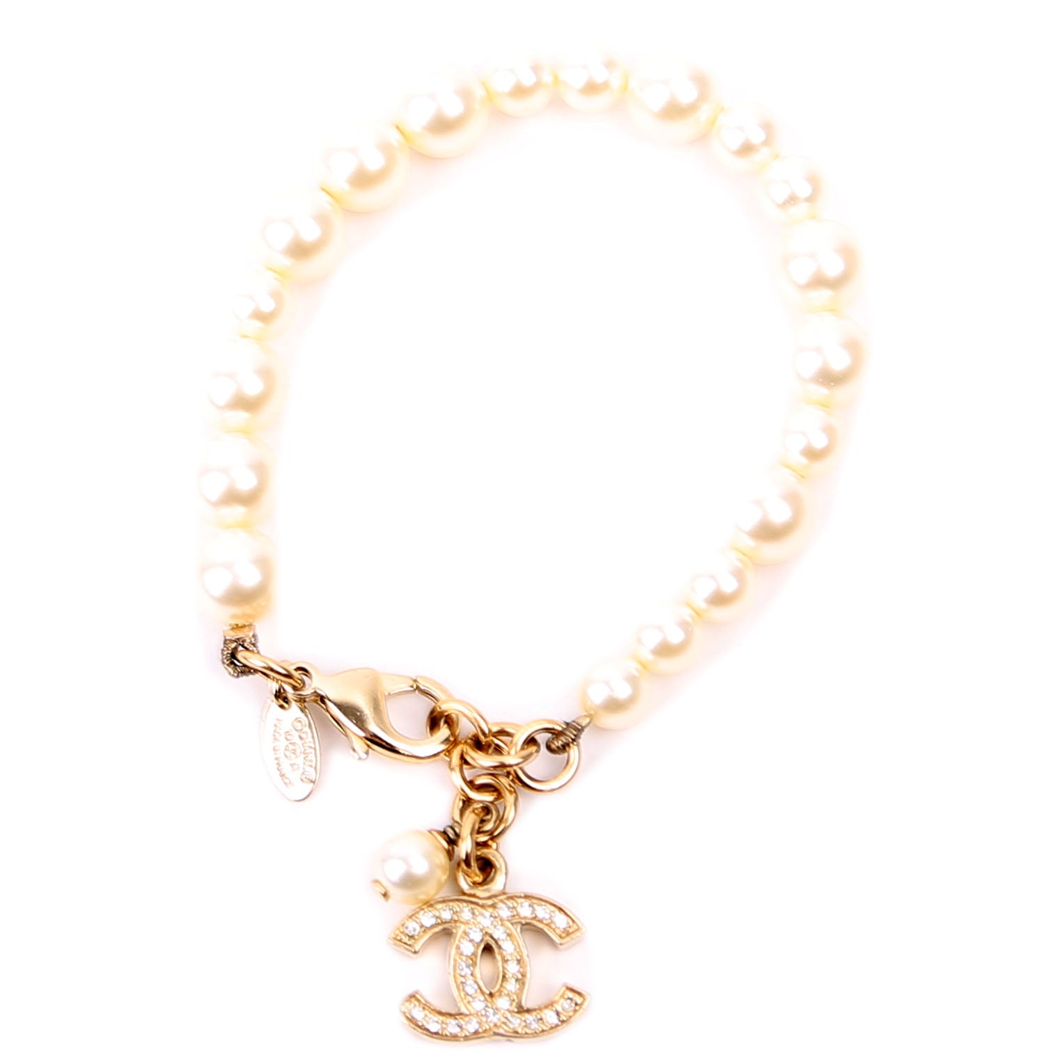 CC Pearl Crystal Bracelet