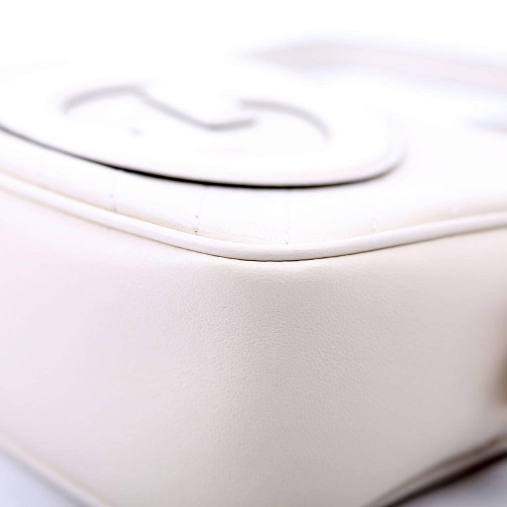 742360 Blondie Small Shoulder Bag White