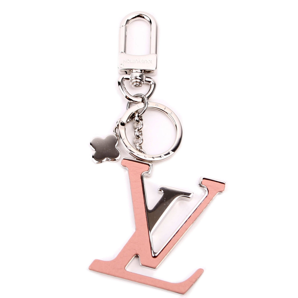 Capucines Bag Charm Silver/Pink