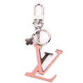 Capucines Bag Charm Silver/Pink