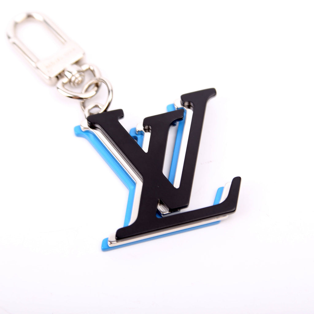 LV Optic Bag Charm Silver