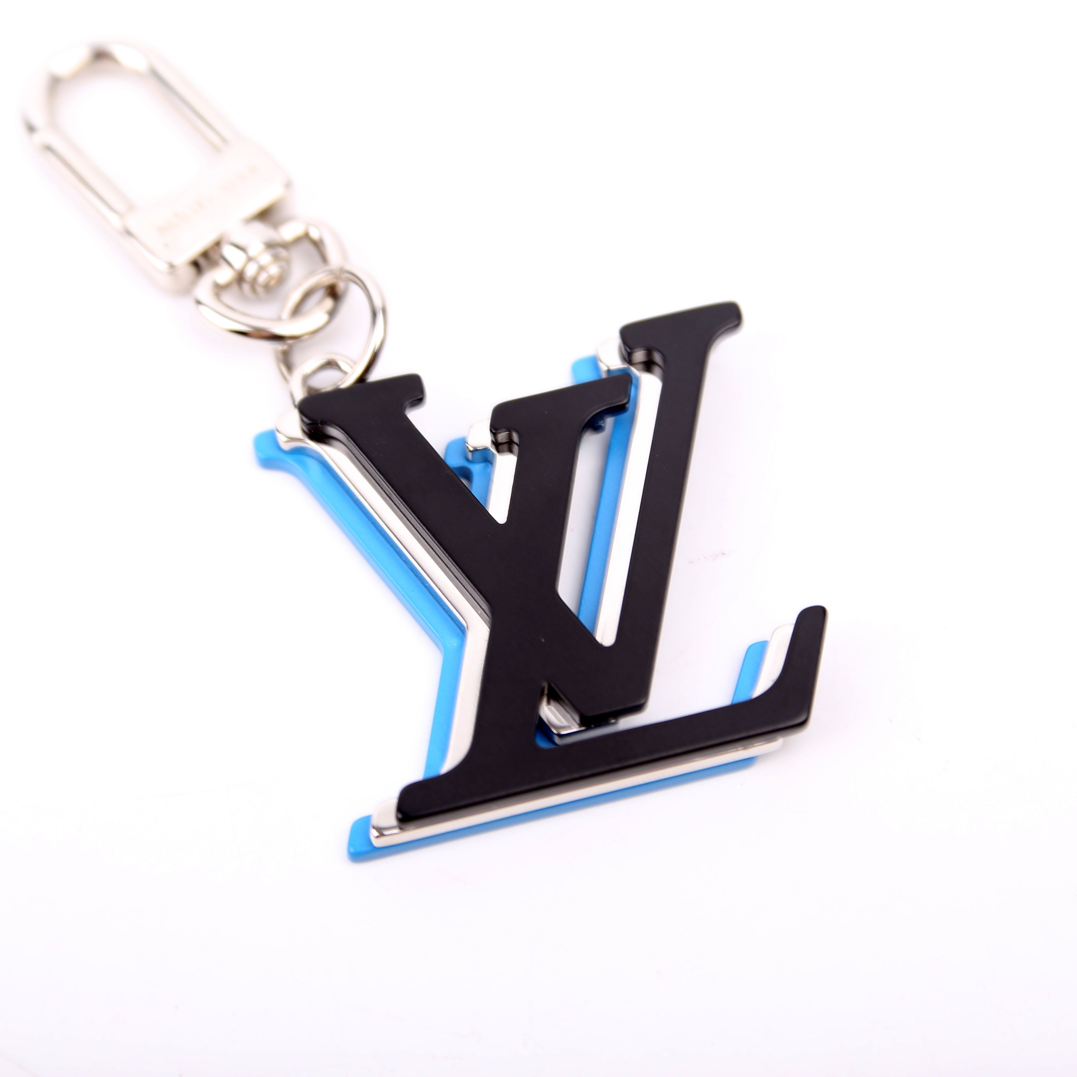 LV Optic Bag Charm Silver