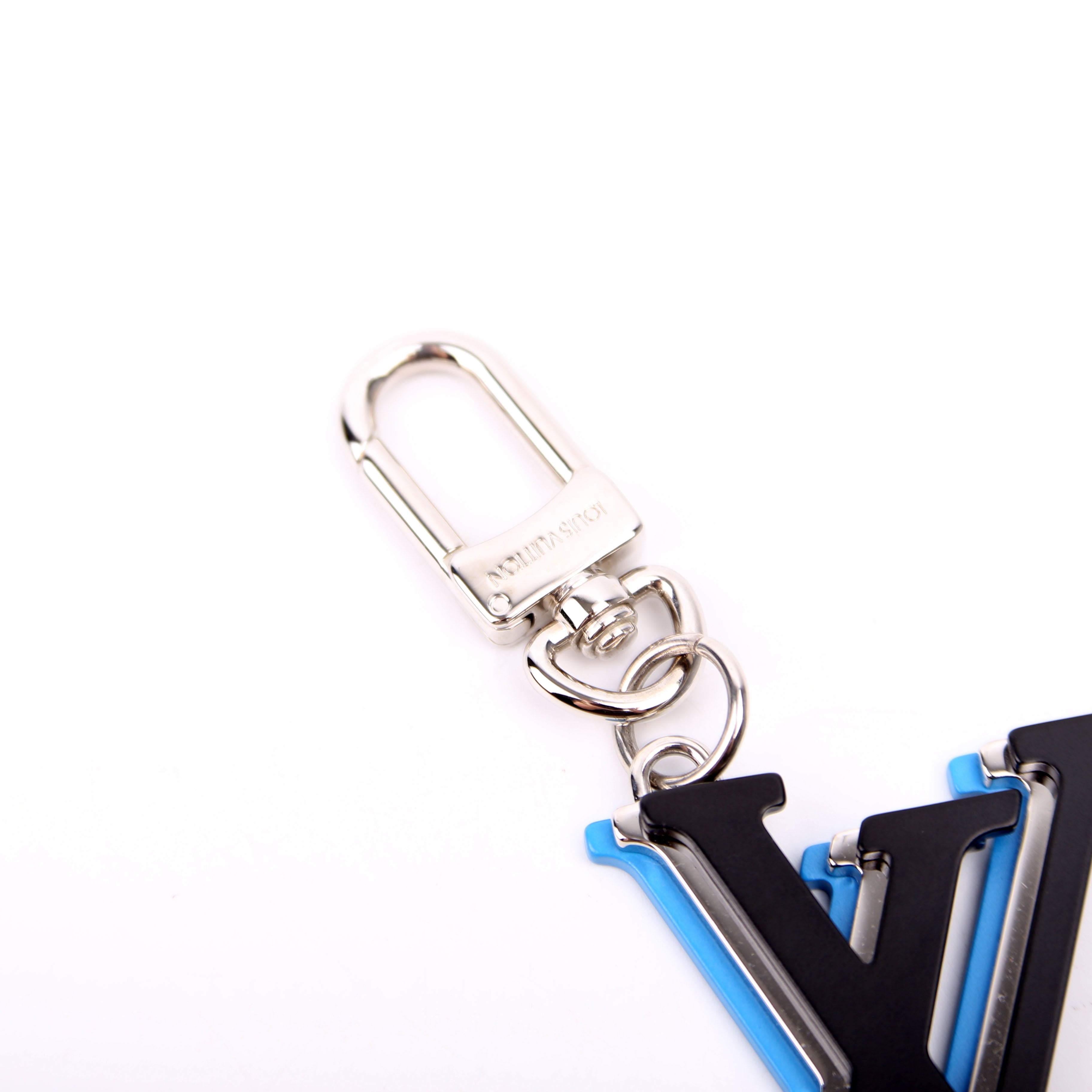 LV Optic Bag Charm Silver