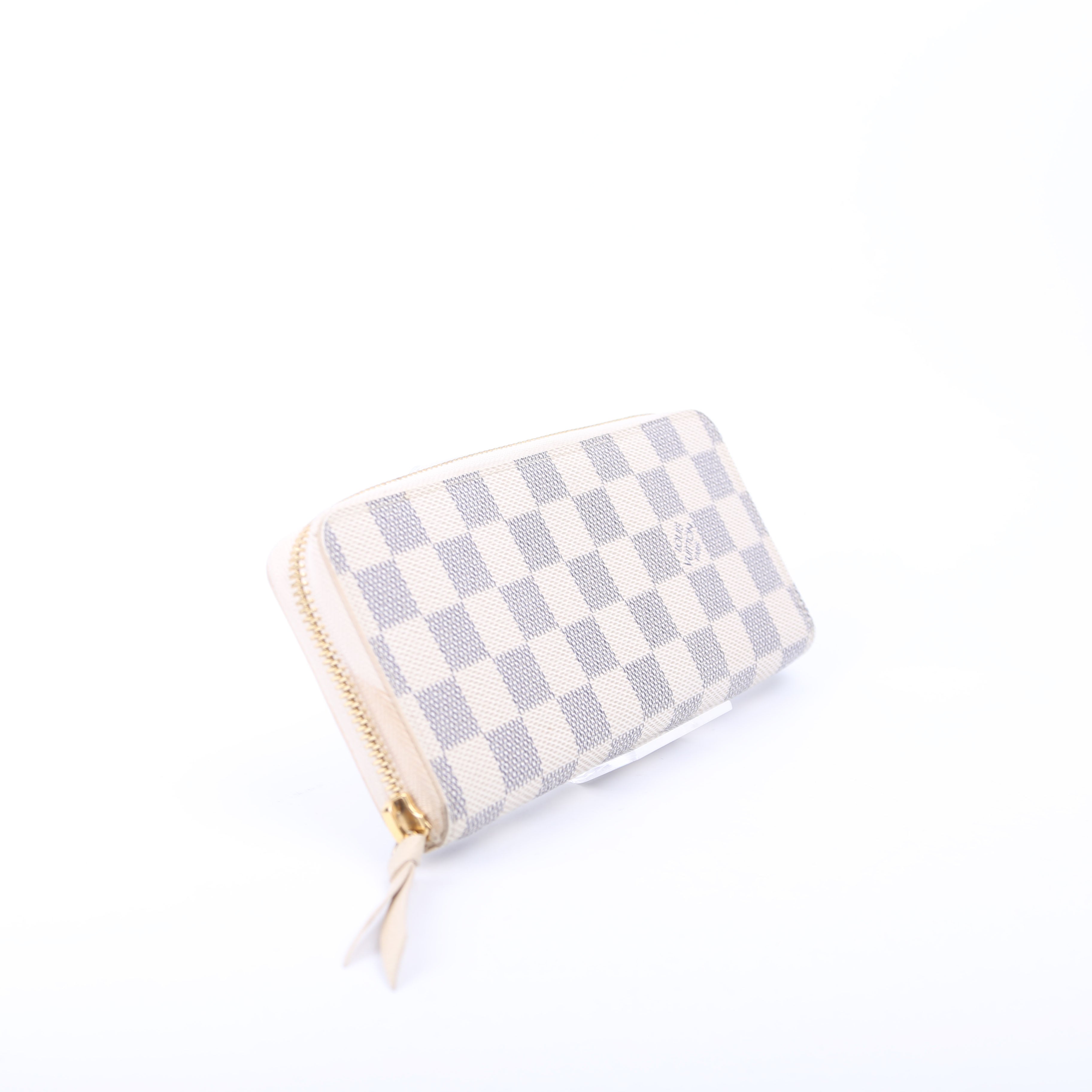 Clemence Wallet Damier Azur