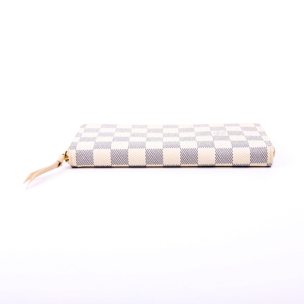 Clemence Wallet Damier Azur
