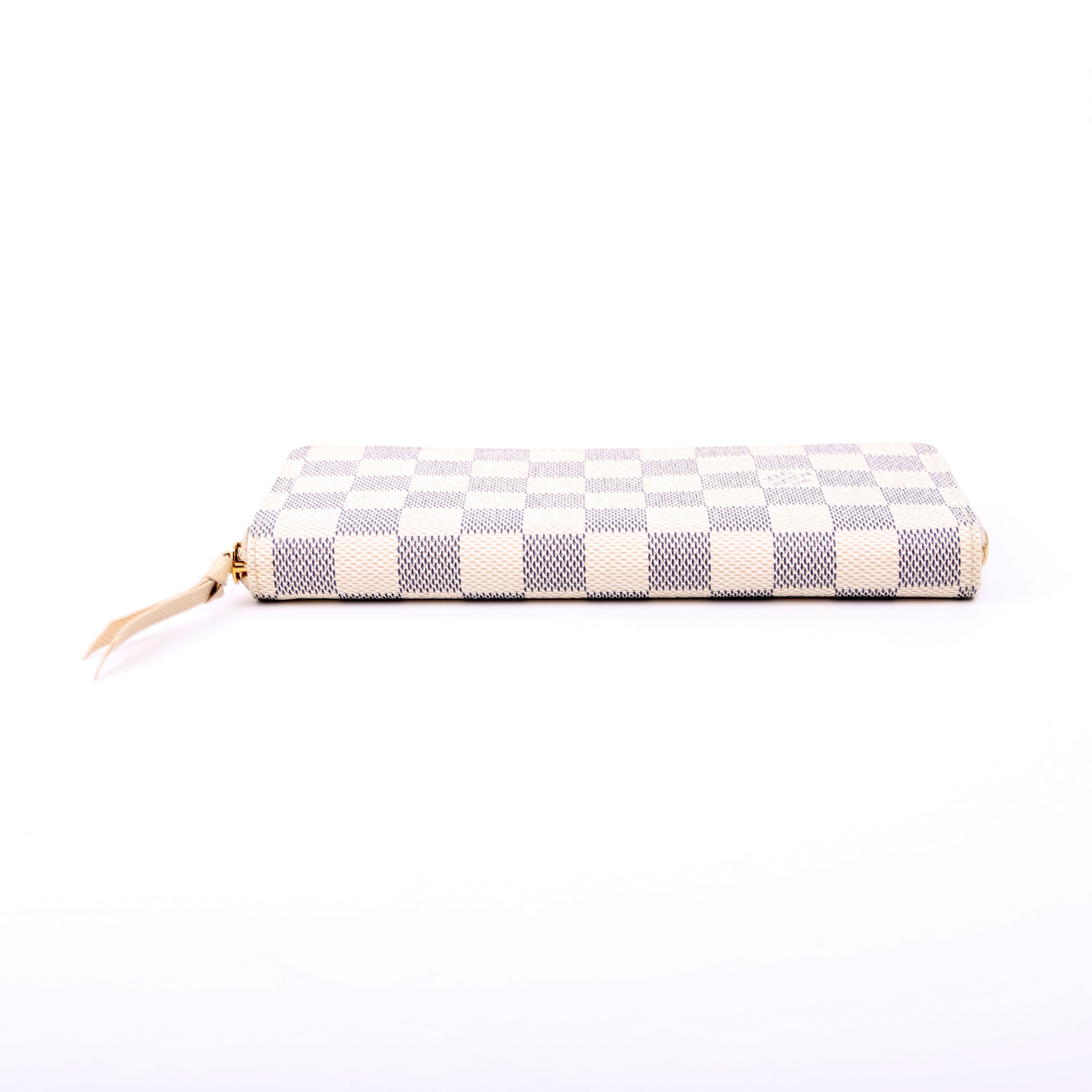 Clemence Wallet Damier Azur