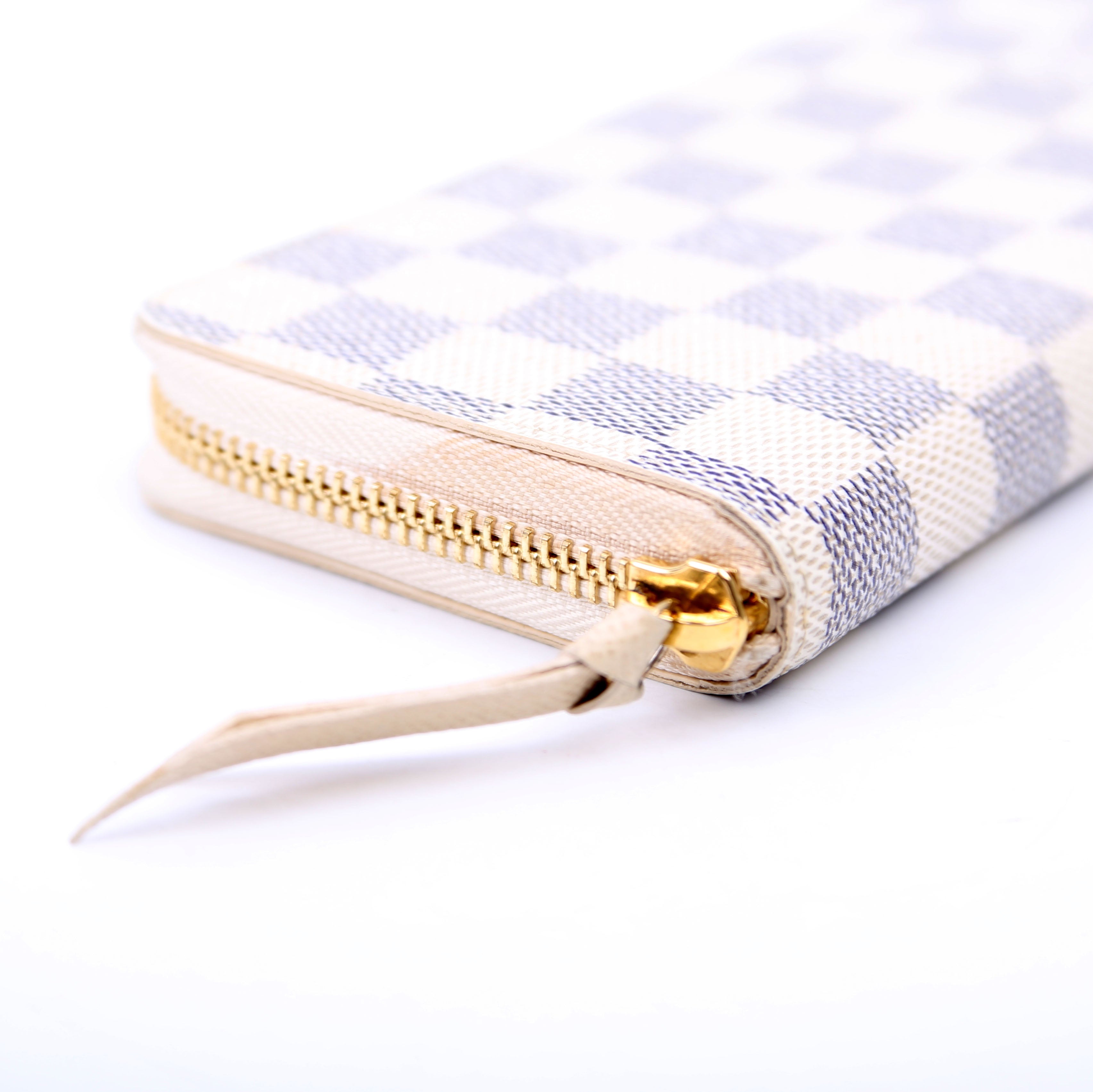 Clemence Wallet Damier Azur
