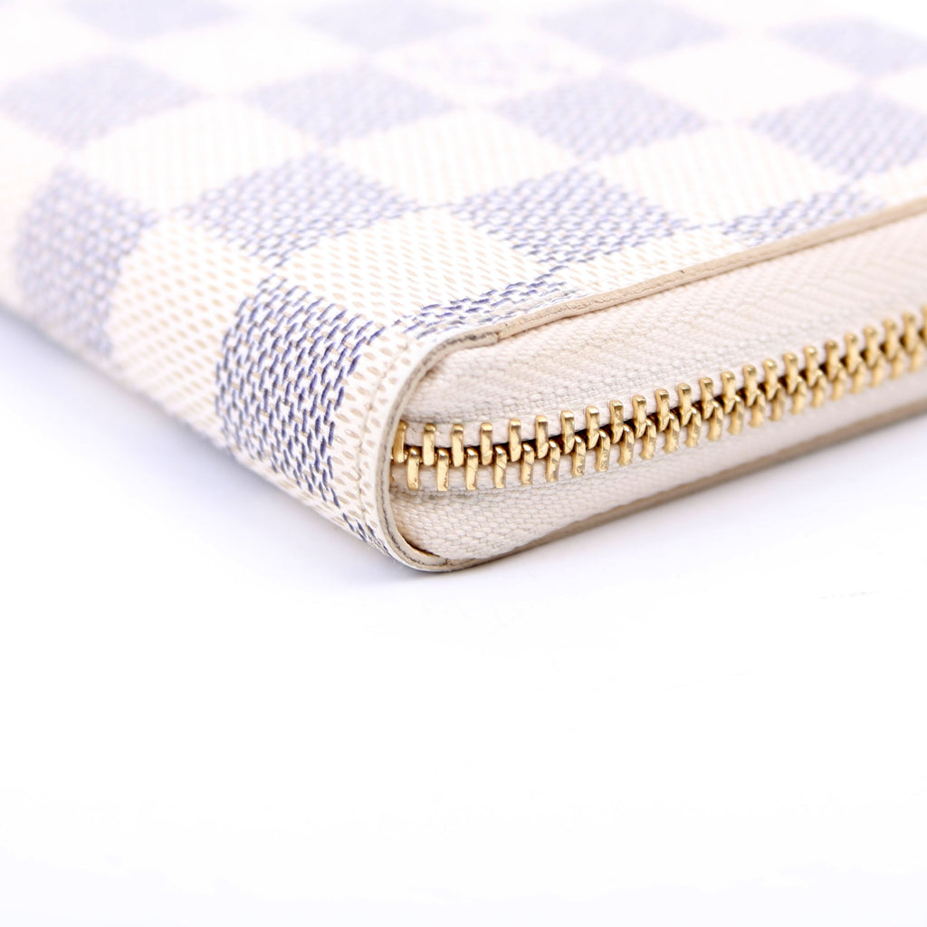 Clemence Wallet Damier Azur