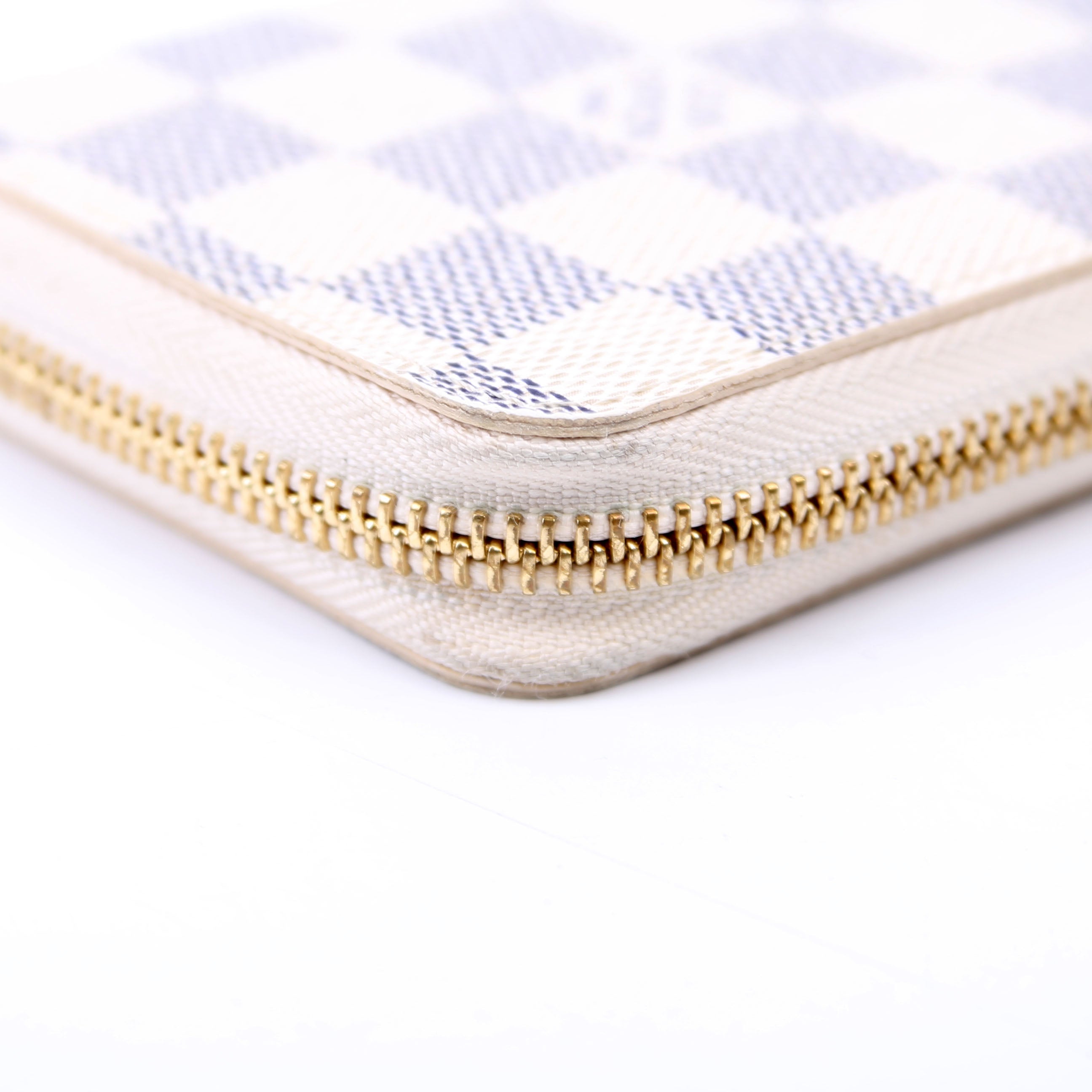 Clemence Wallet Damier Azur