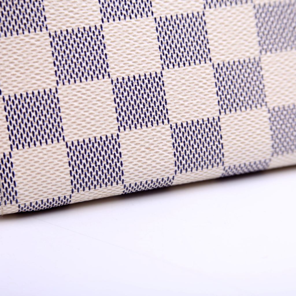Clemence Wallet Damier Azur