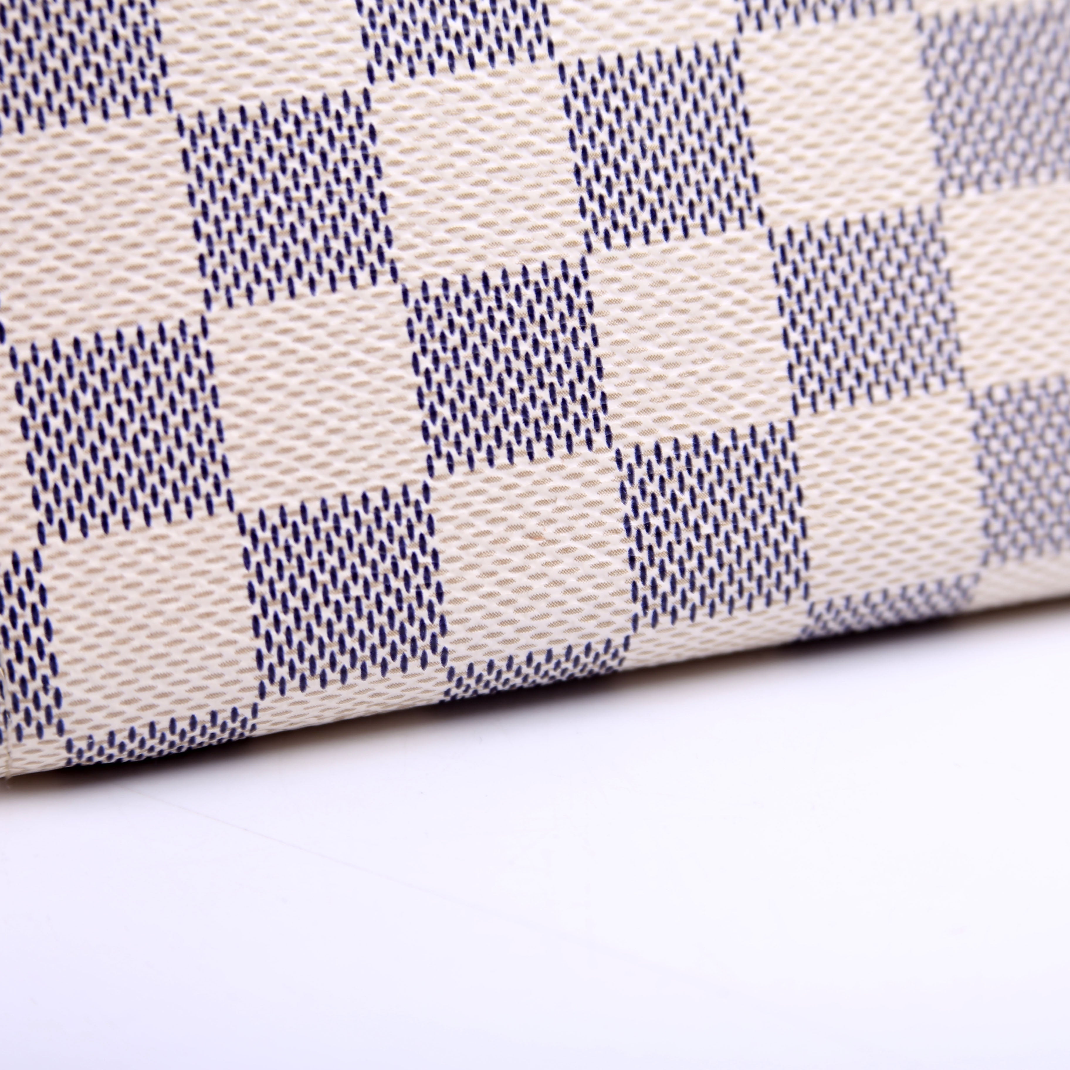 Clemence Wallet Damier Azur