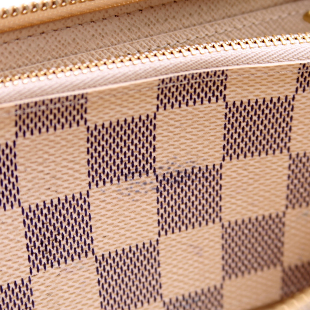 Clemence Wallet Damier Azur