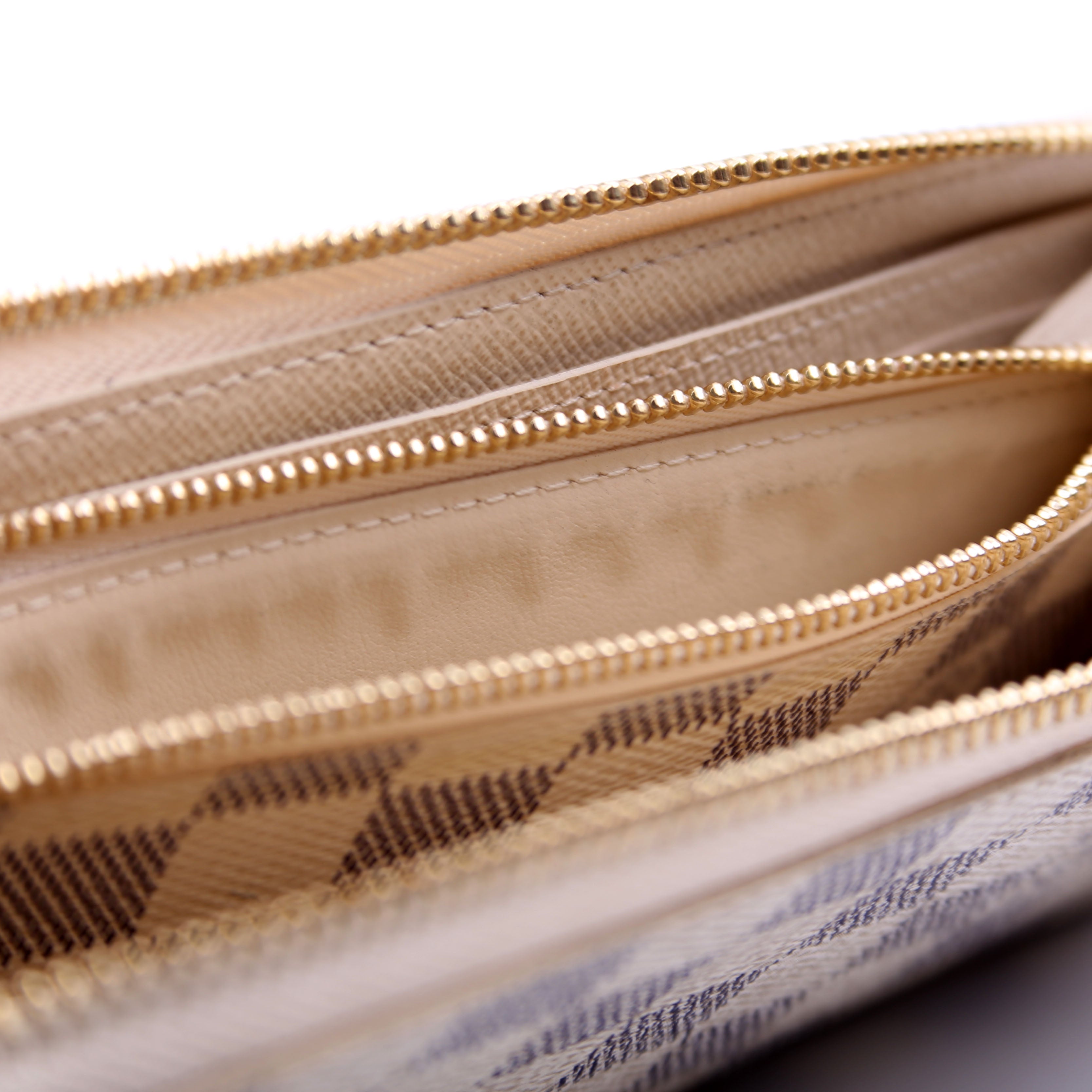 Clemence Wallet Damier Azur