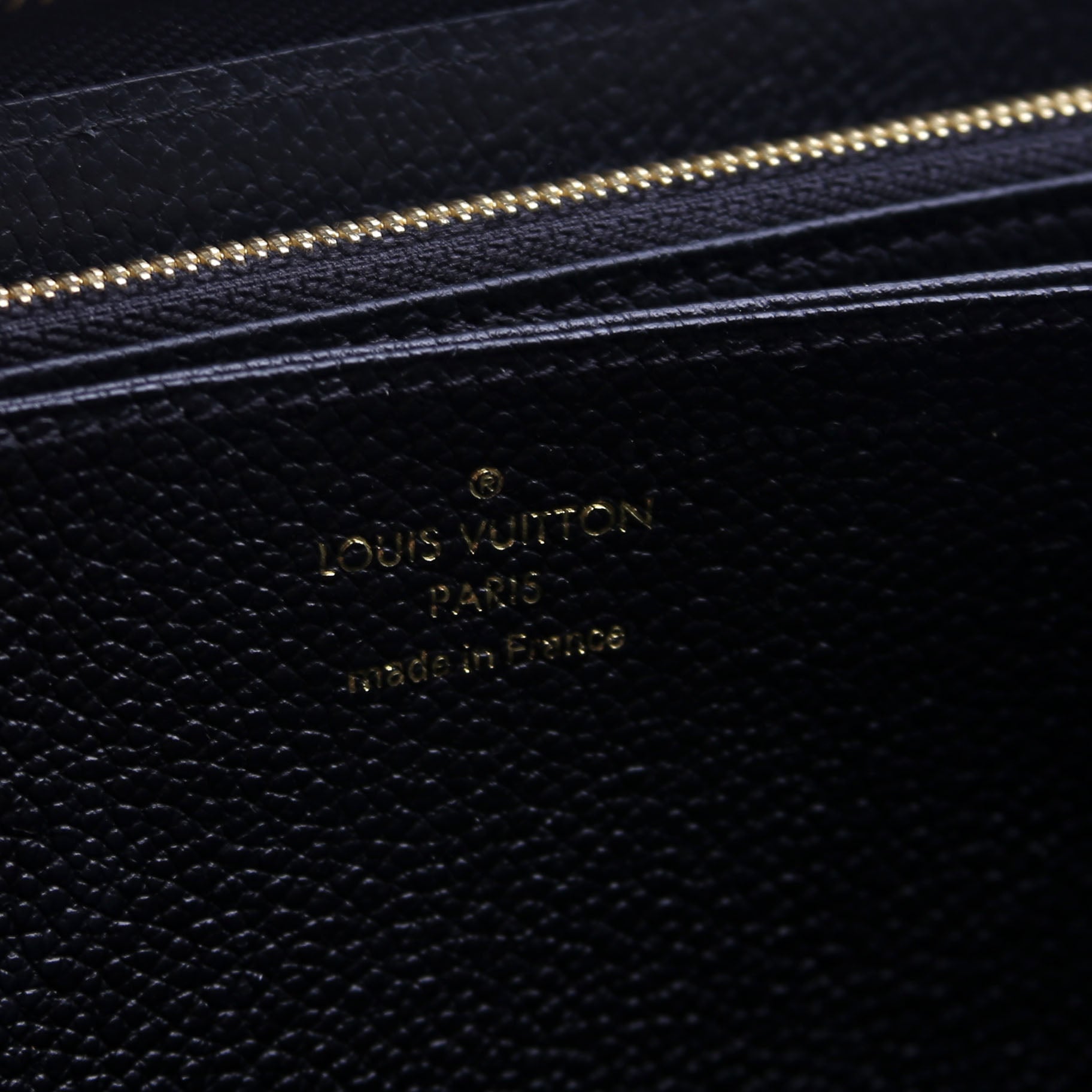 Zippy Wallet Empreinte Black
