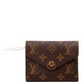 Victorine Wallet Monogram Pink