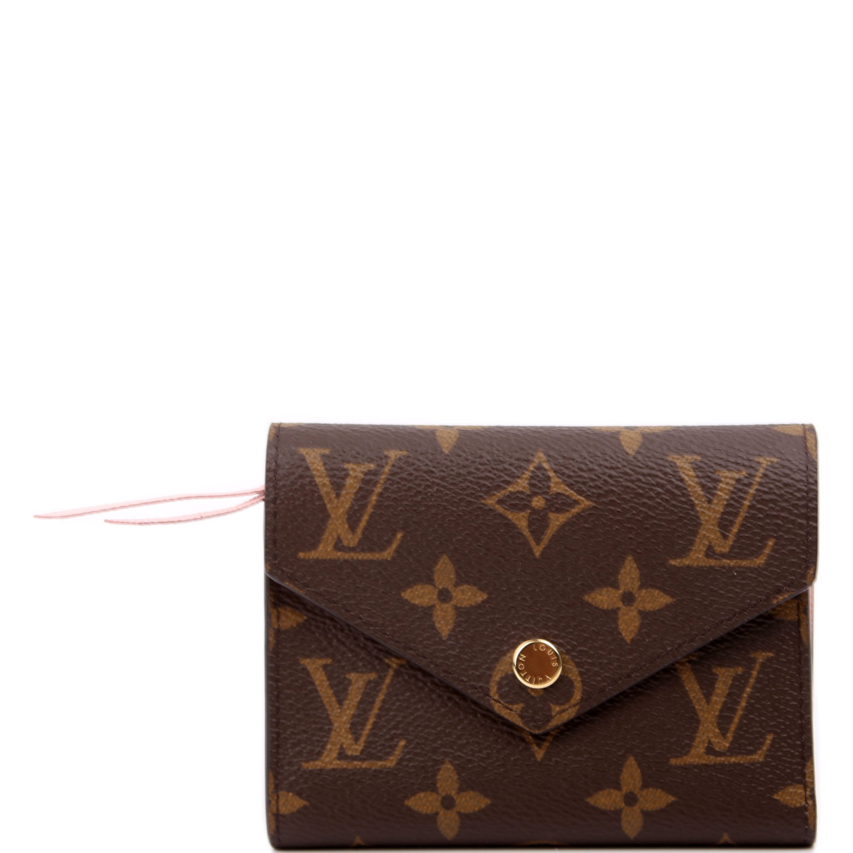 Victorine Wallet Monogram Pink
