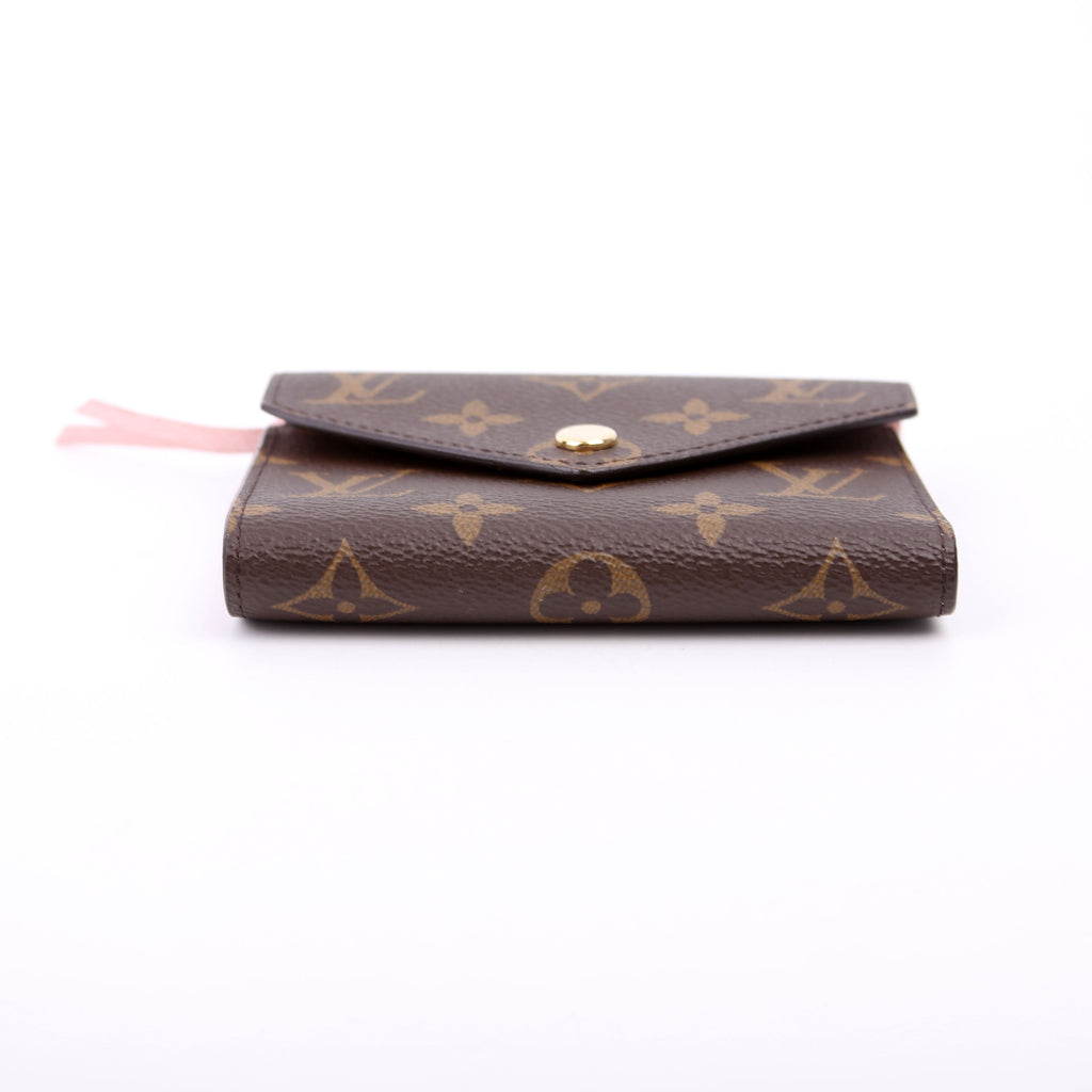 Victorine Wallet Monogram Pink