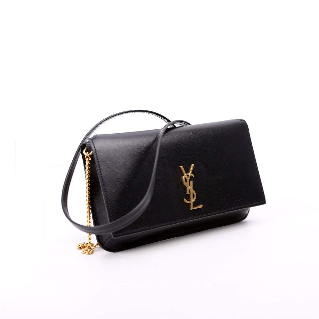 Cassandra Phone Holder With Strap Black