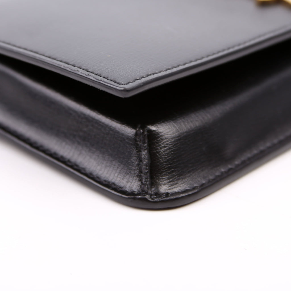 Cassandra Phone Holder With Strap Black