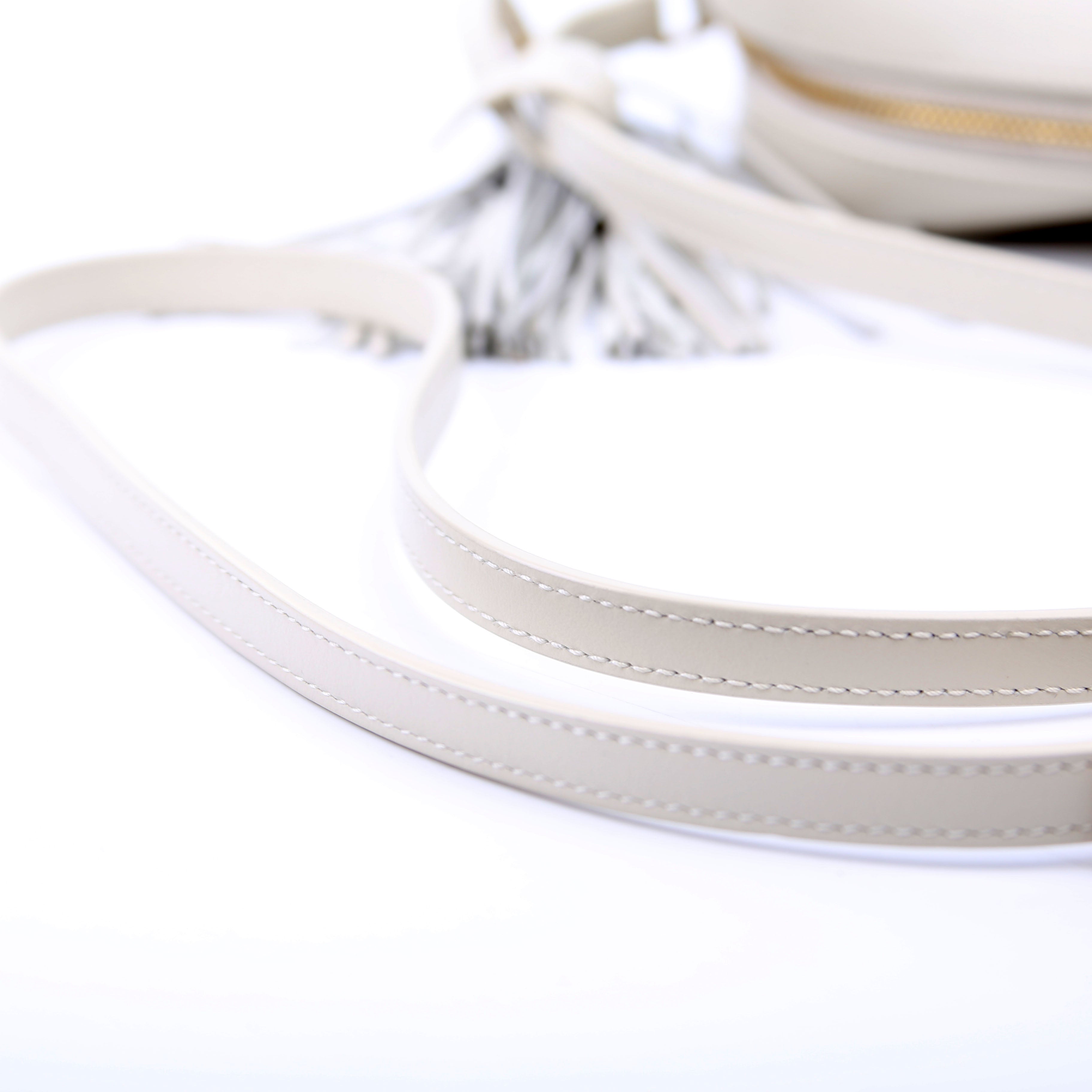 Lou Camera Bag Quilted White