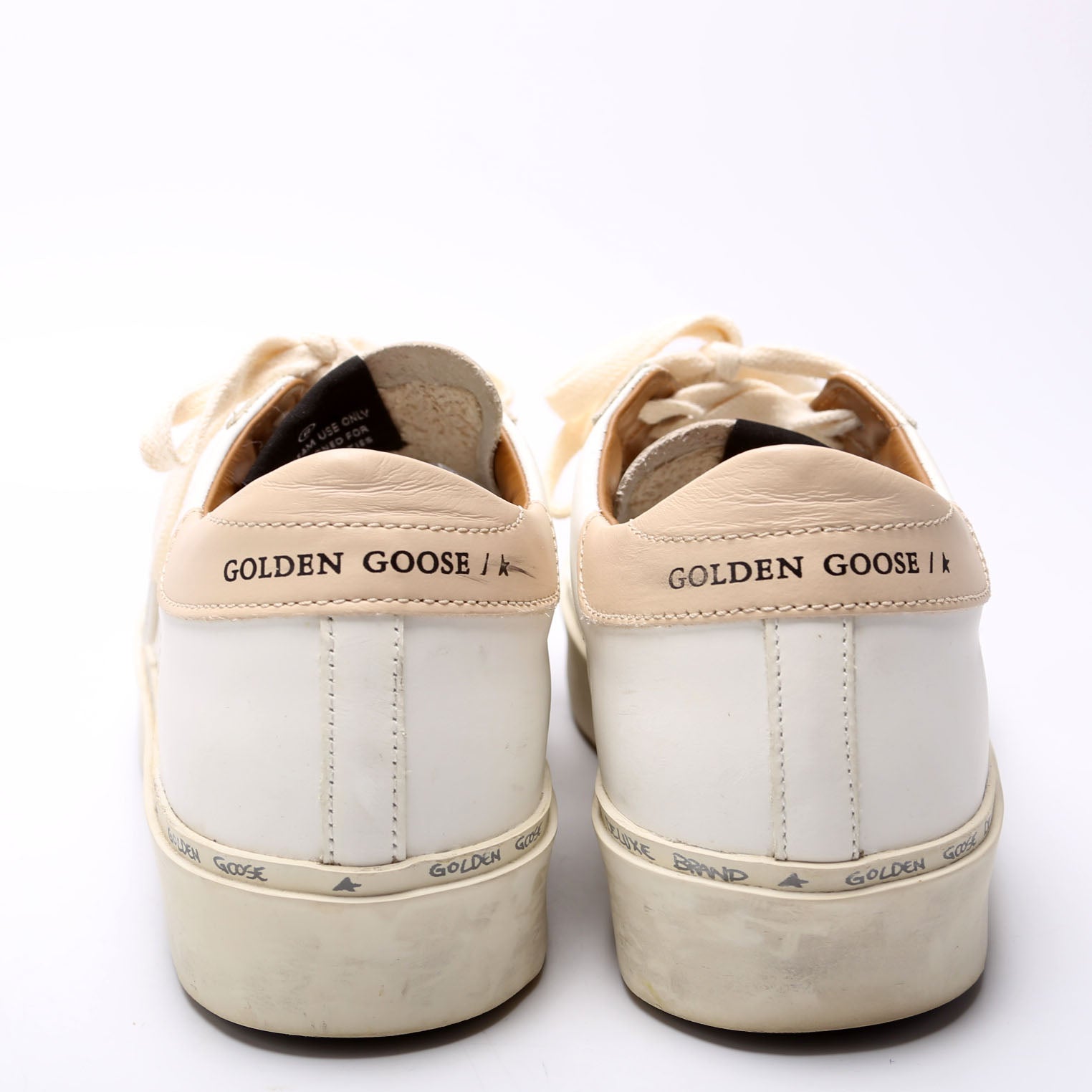 HI Star Sneakers Size 38 White/Gold