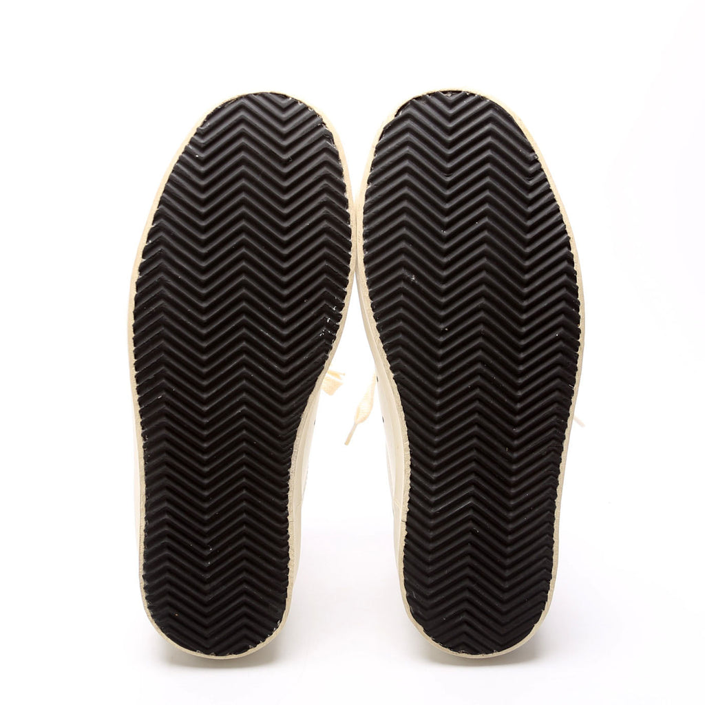 HI Star Sneakers Size 38 White/Gold