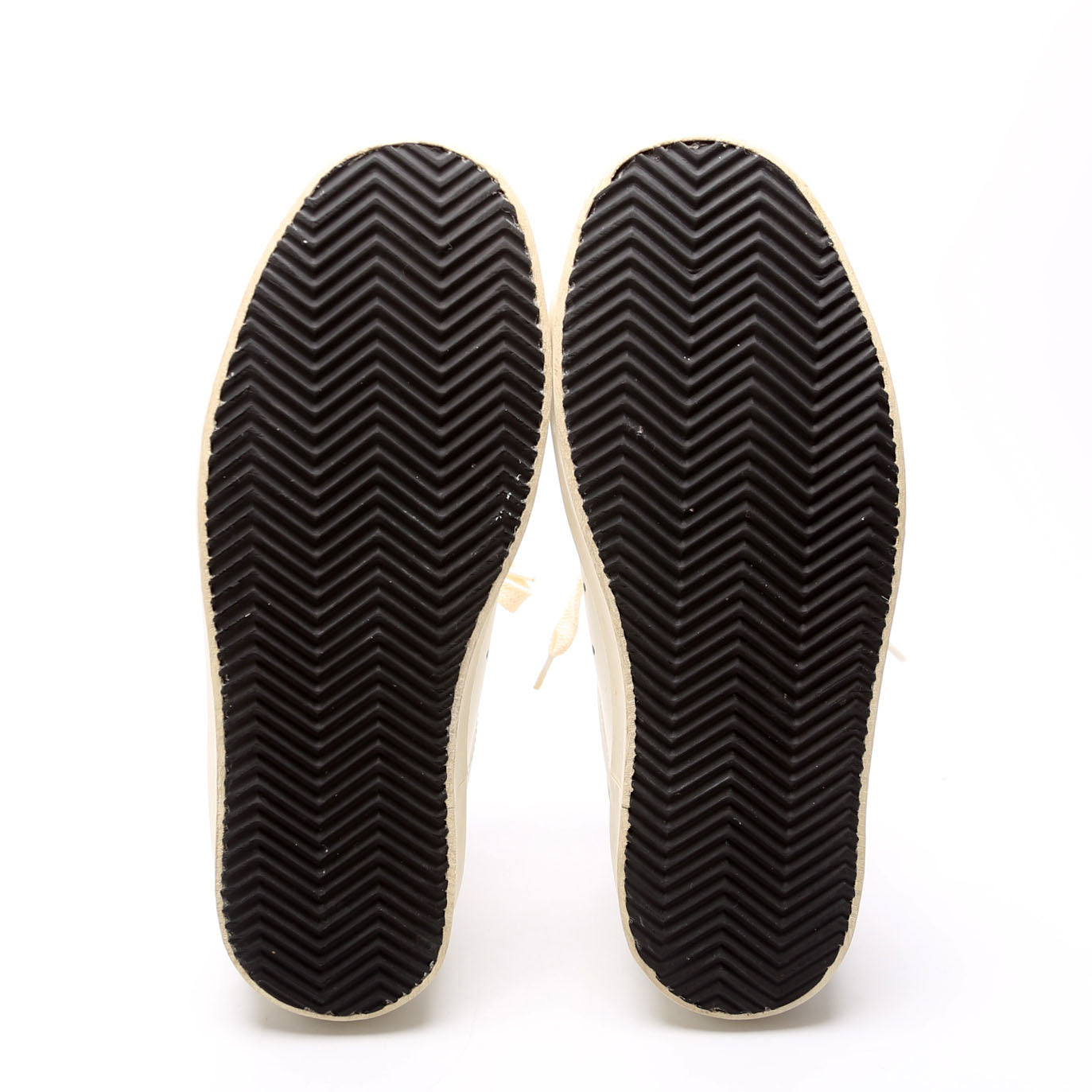 HI Star Sneakers Size 38 White/Gold