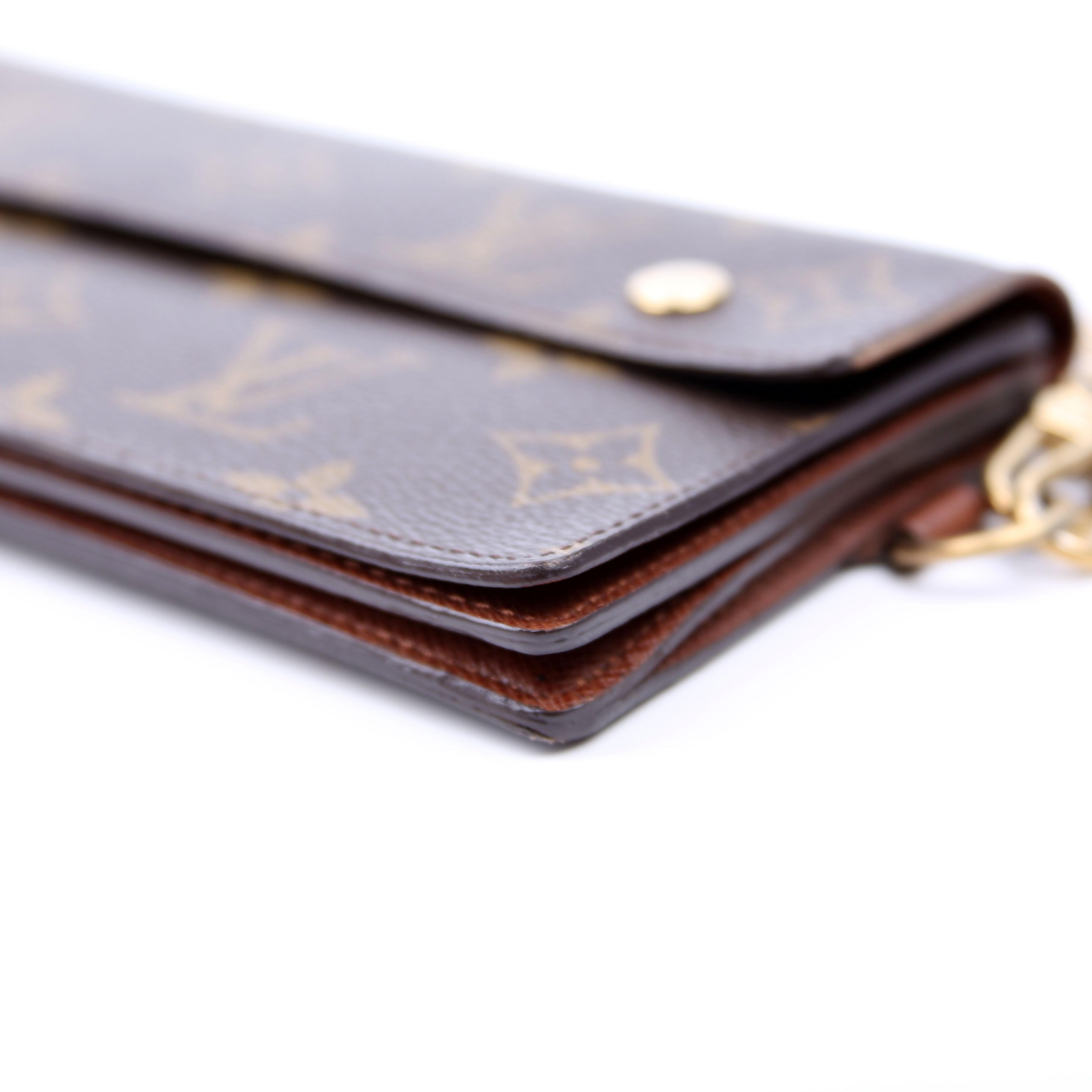 Accordion Wallet Monogram