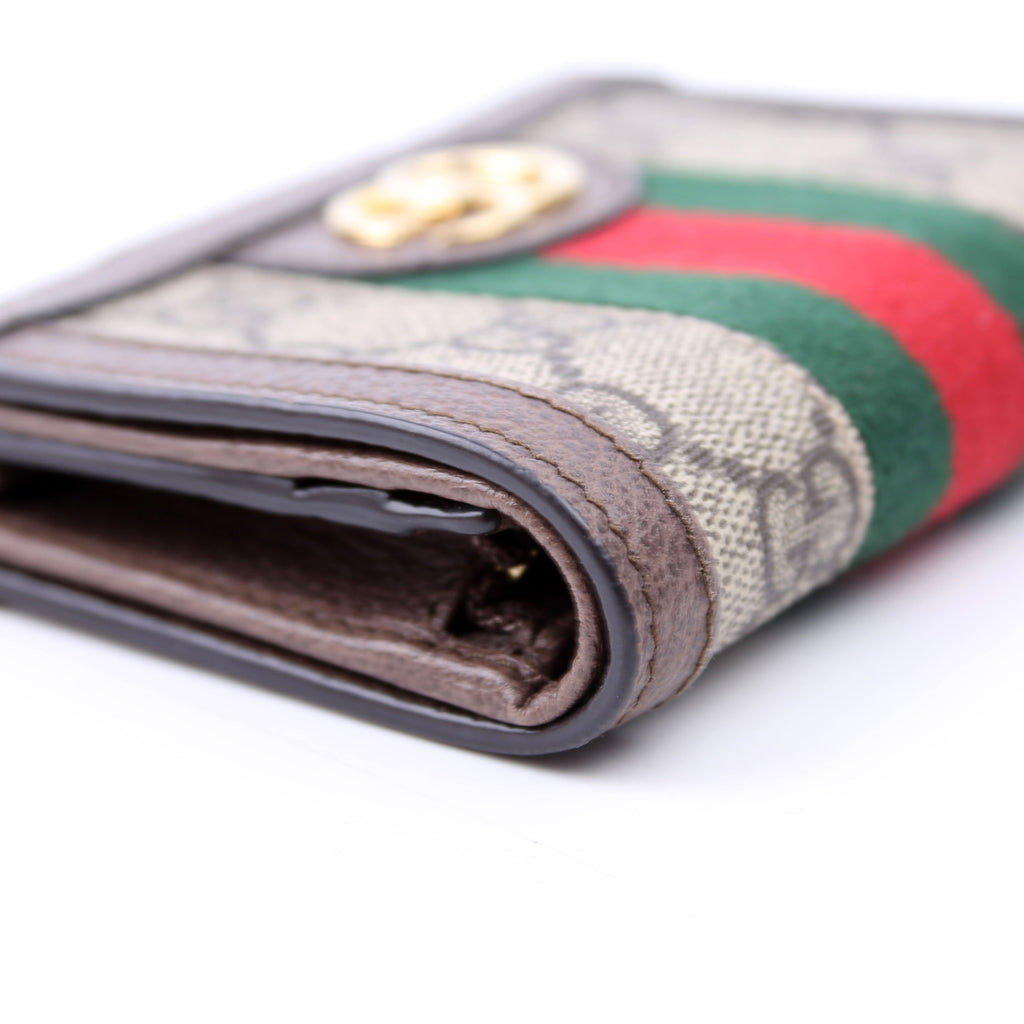 523155 Ophidia GG Card Case Wallet