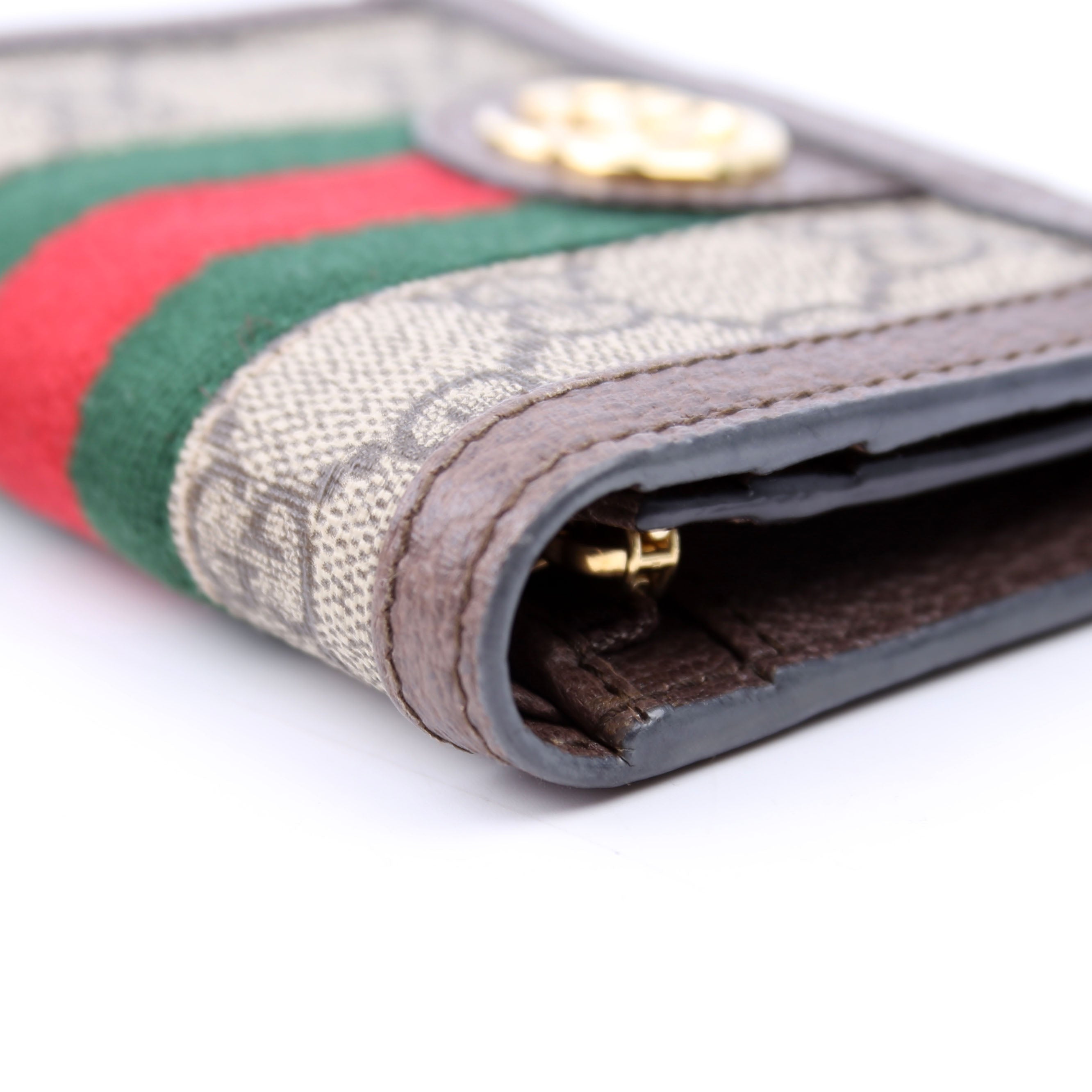 523155 Ophidia GG Card Case Wallet