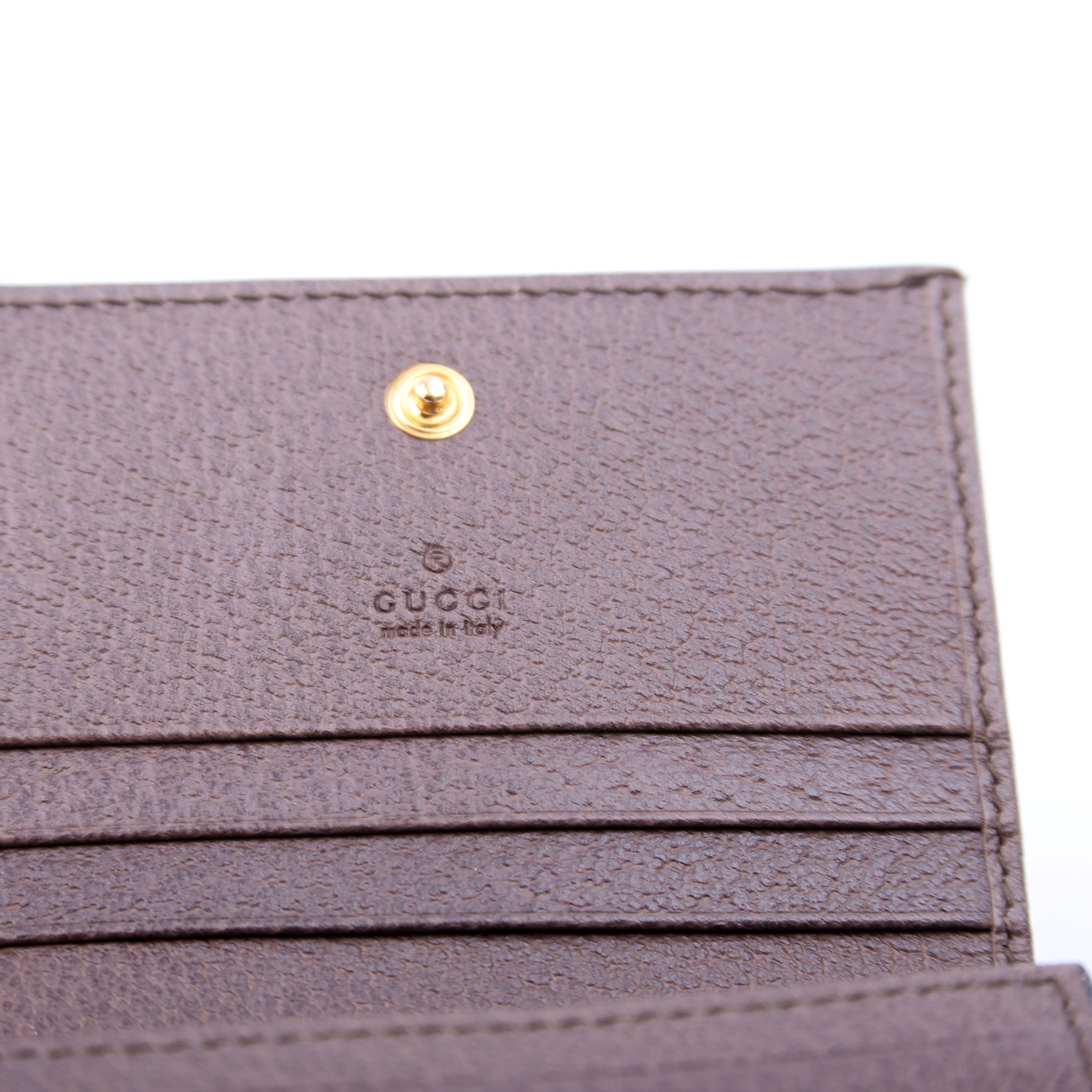 523155 Ophidia GG Card Case Wallet